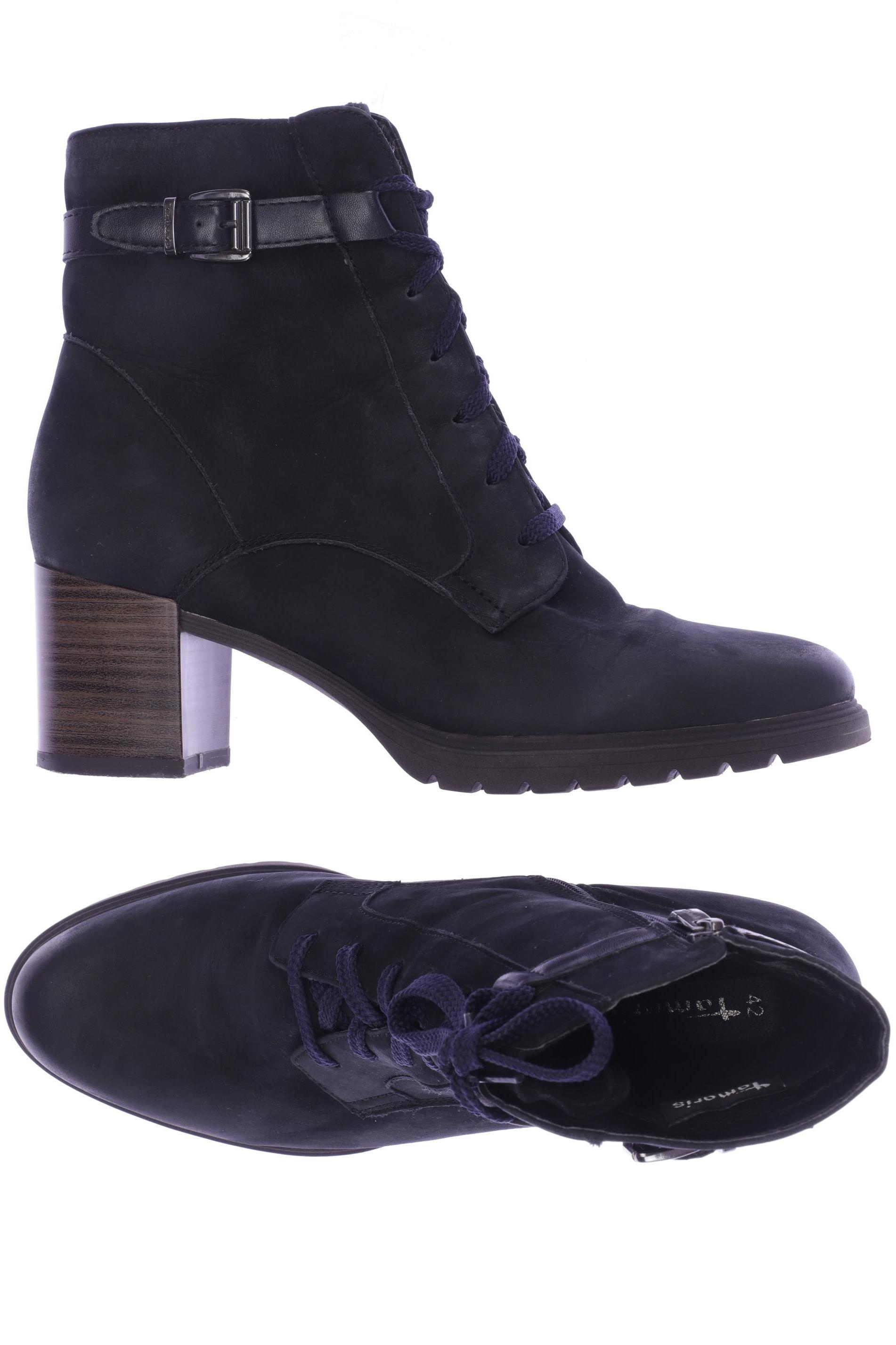 

Tamaris Damen Stiefelette, marineblau, Gr. 42