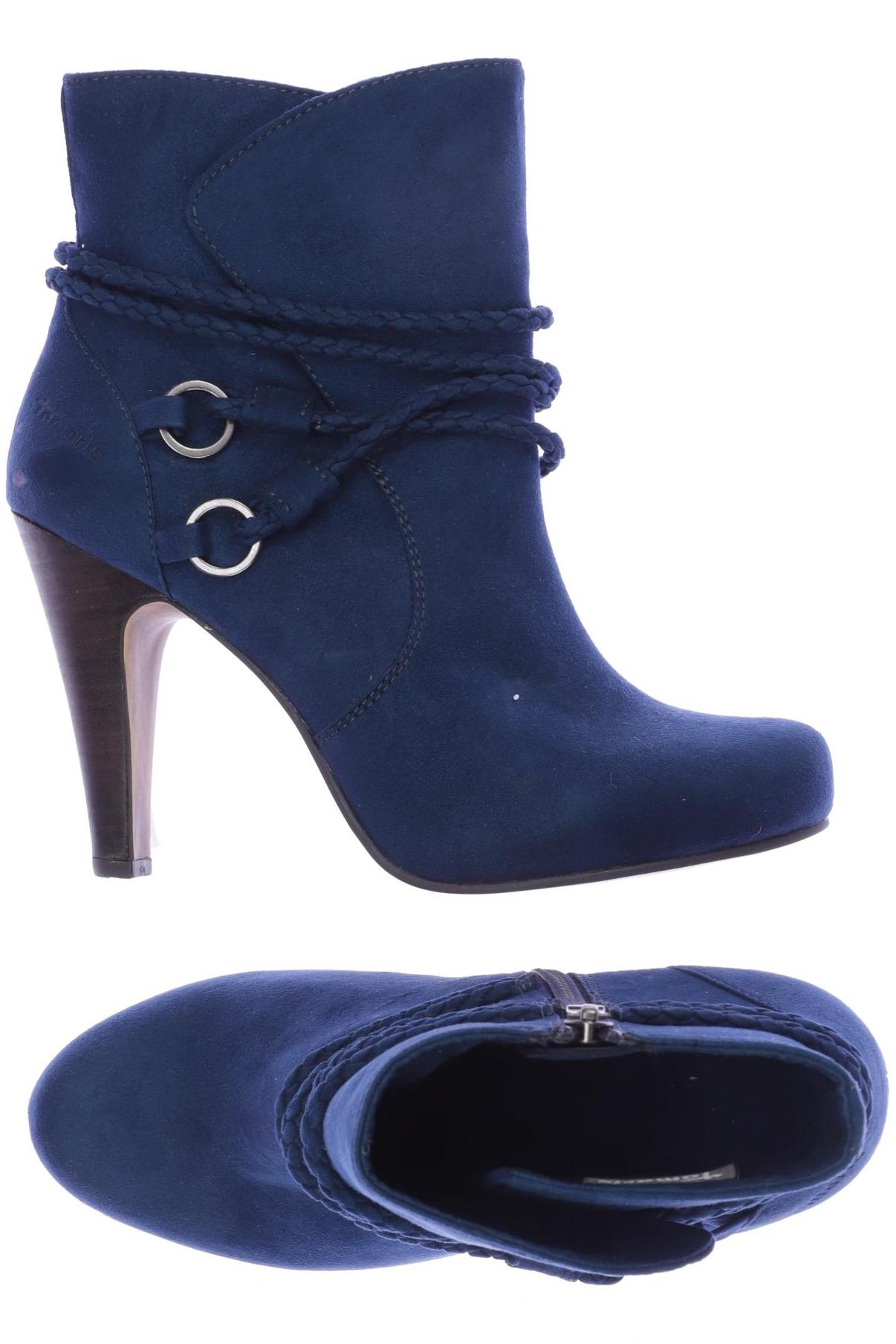 

Tamaris Damen Stiefelette, blau, Gr. 38