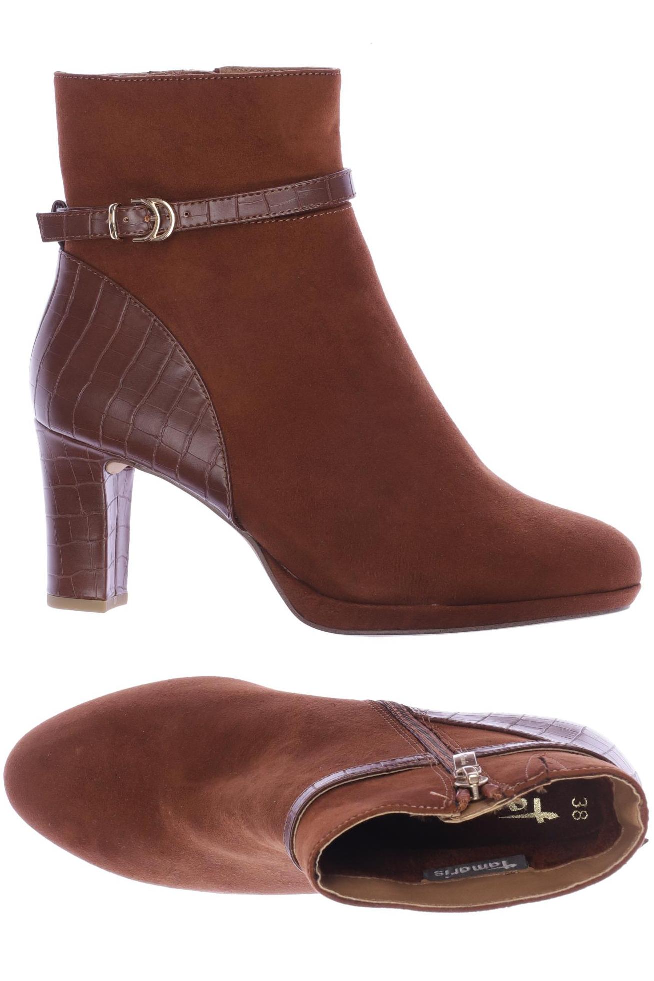 

Tamaris Damen Stiefelette, braun, Gr. 38