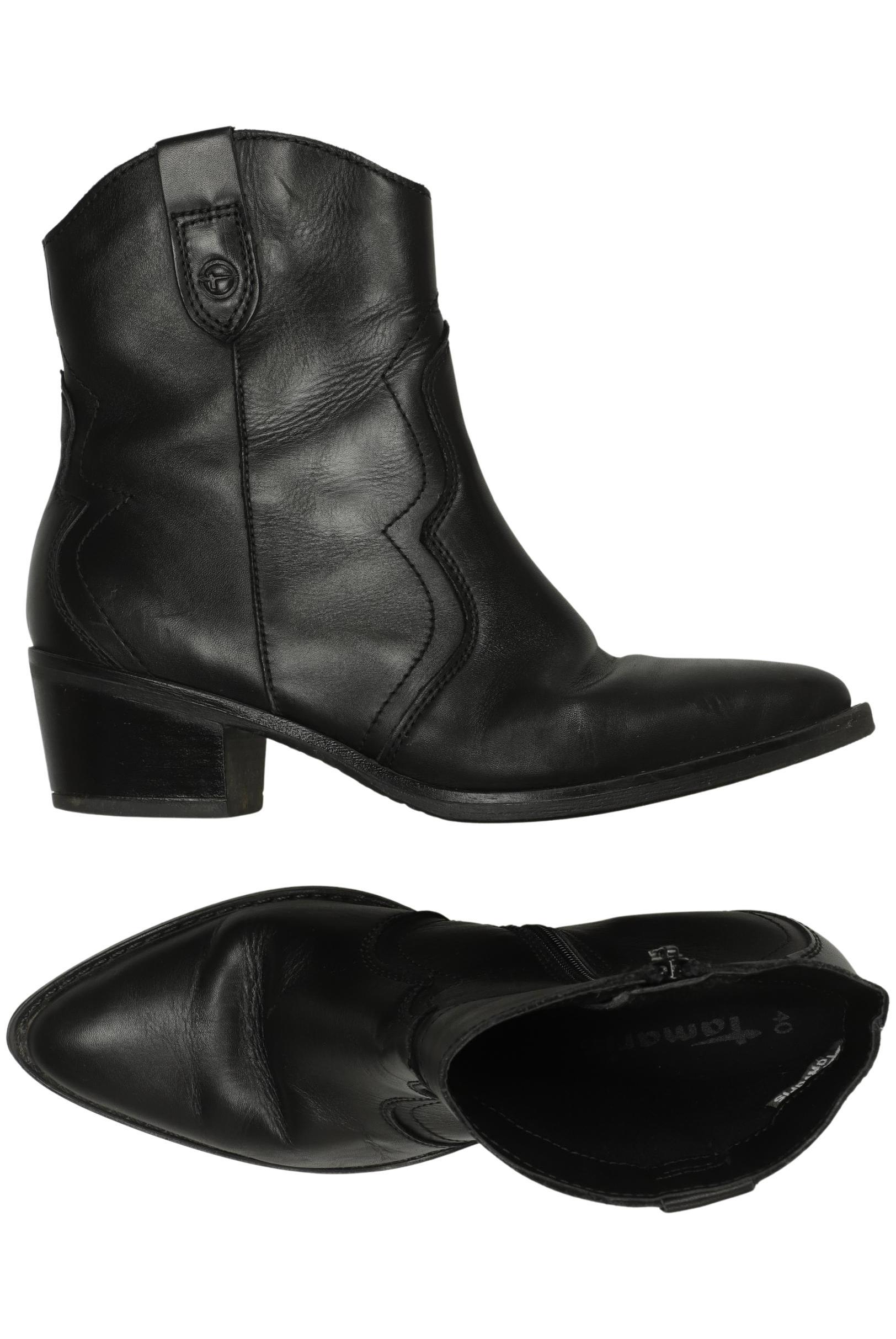 

Tamaris Damen Stiefelette, schwarz, Gr. 40