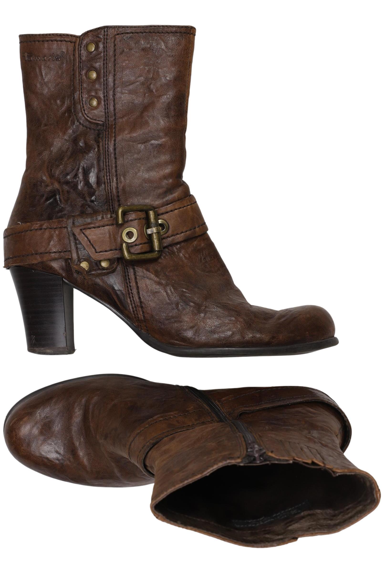 

Tamaris Damen Stiefelette, braun, Gr. 39