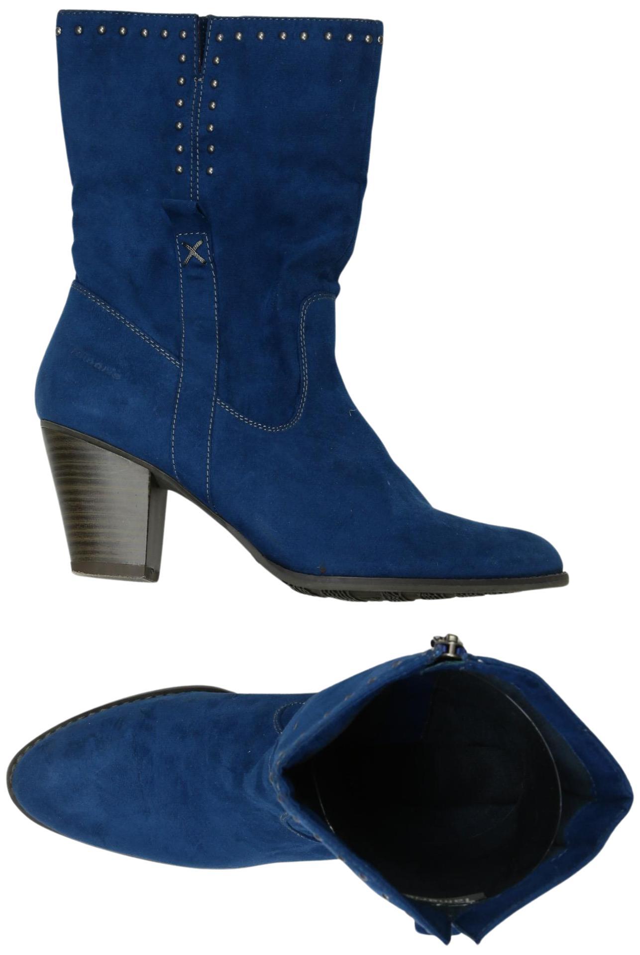 Thumbnail - Tamaris Damen Stiefelette, blau, Gr. 39