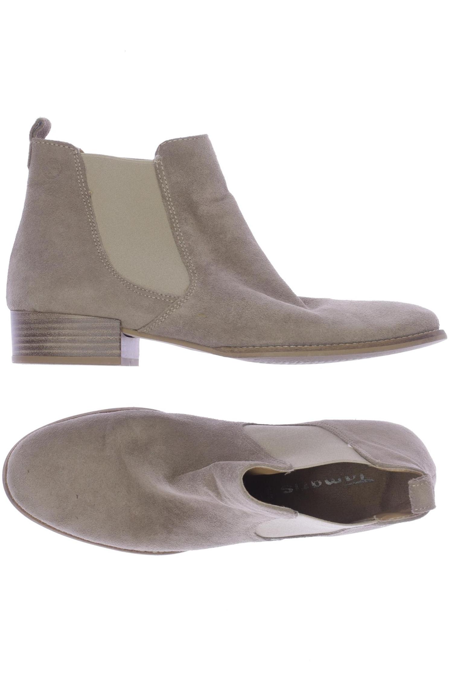 

Tamaris Damen Stiefelette, beige, Gr. 40