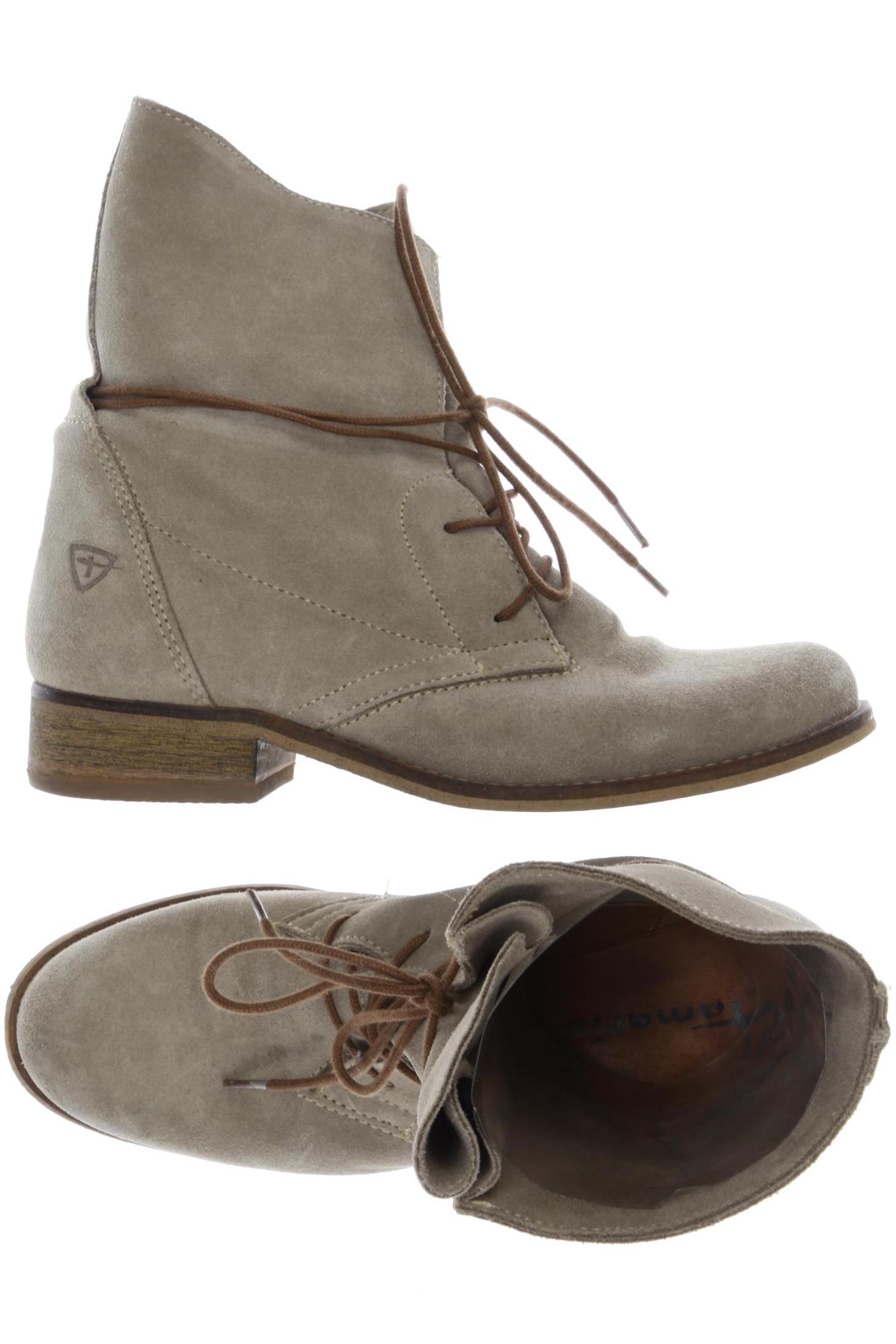 

Tamaris Damen Stiefelette, beige, Gr. 37