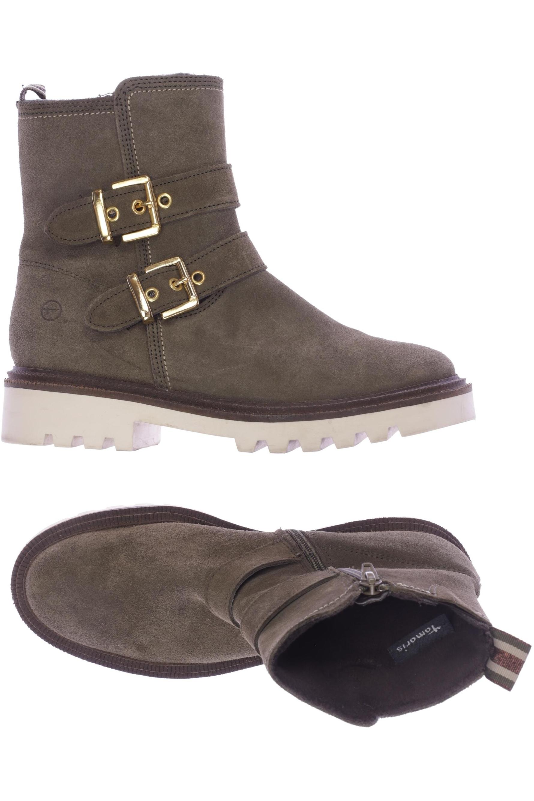 

Tamaris Damen Stiefelette, grün, Gr. 38