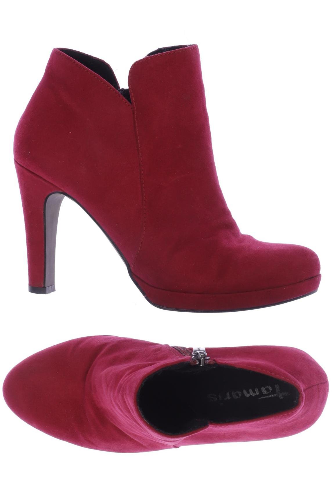 

Tamaris Damen Stiefelette, rot, Gr. 36