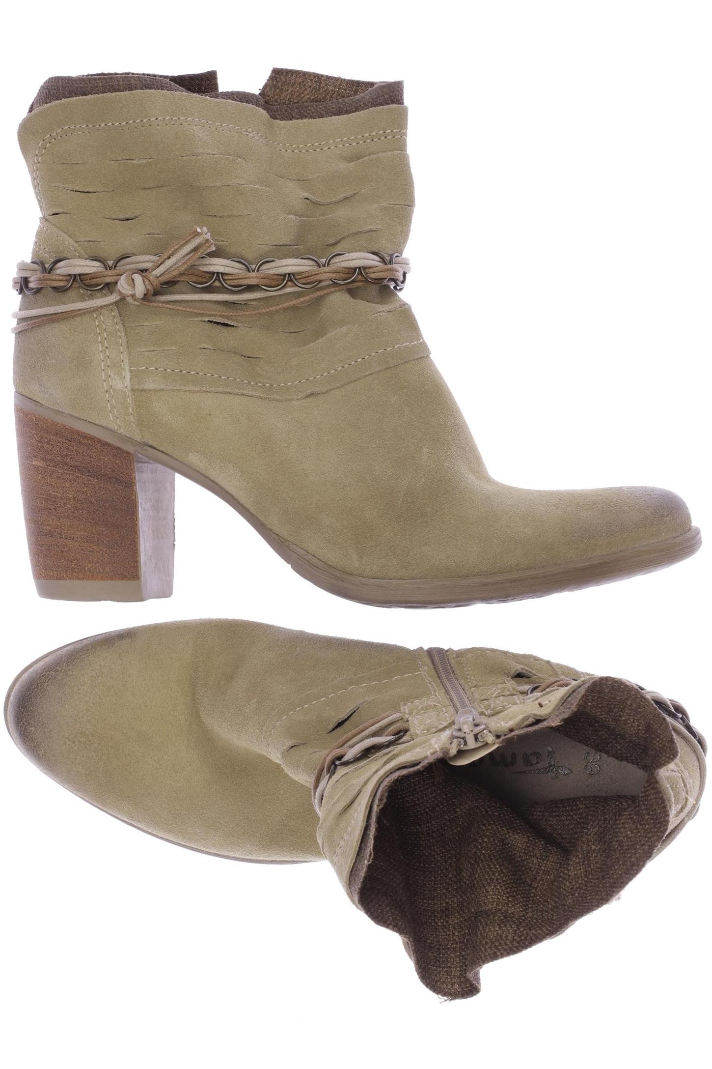 

Tamaris Damen Stiefelette, beige, Gr. 39