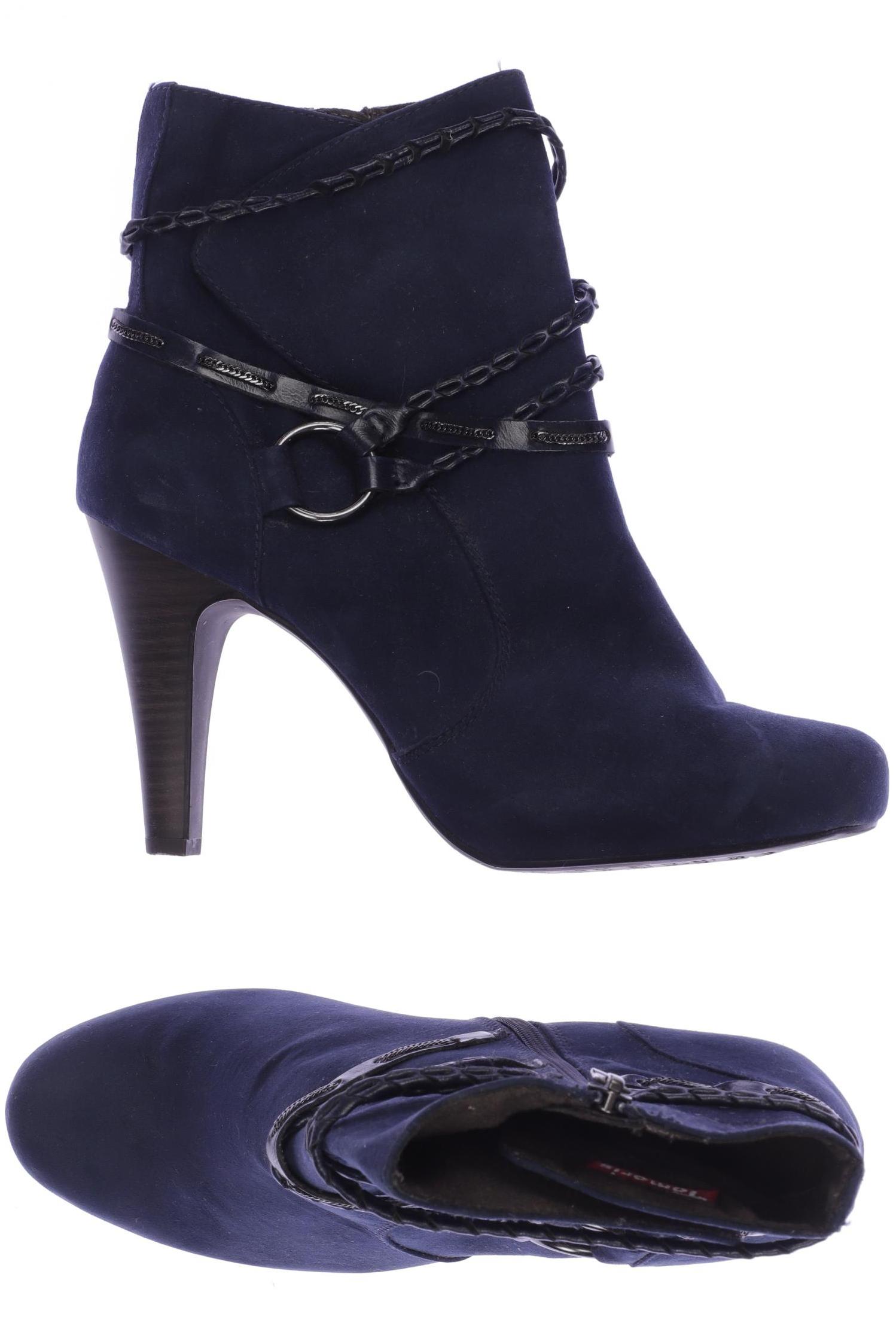 

Tamaris Damen Stiefelette, blau, Gr. 40