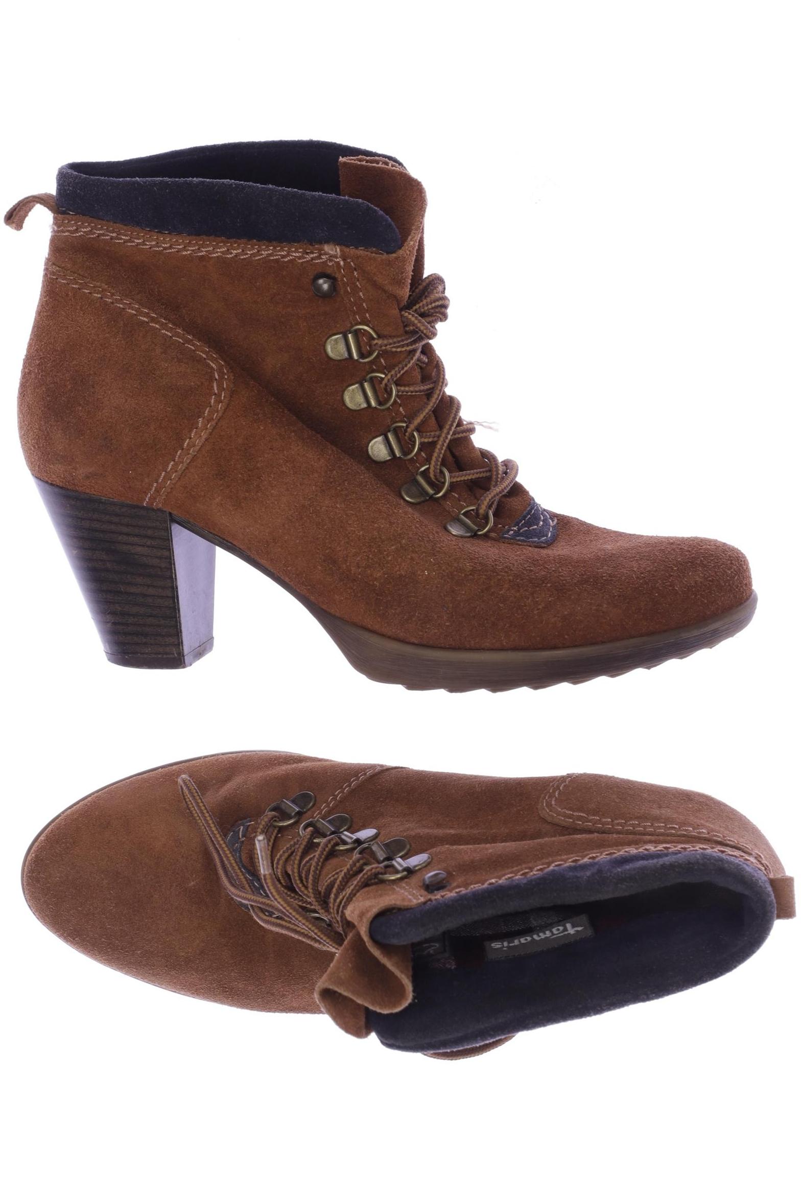 

Tamaris Damen Stiefelette, braun, Gr. 38