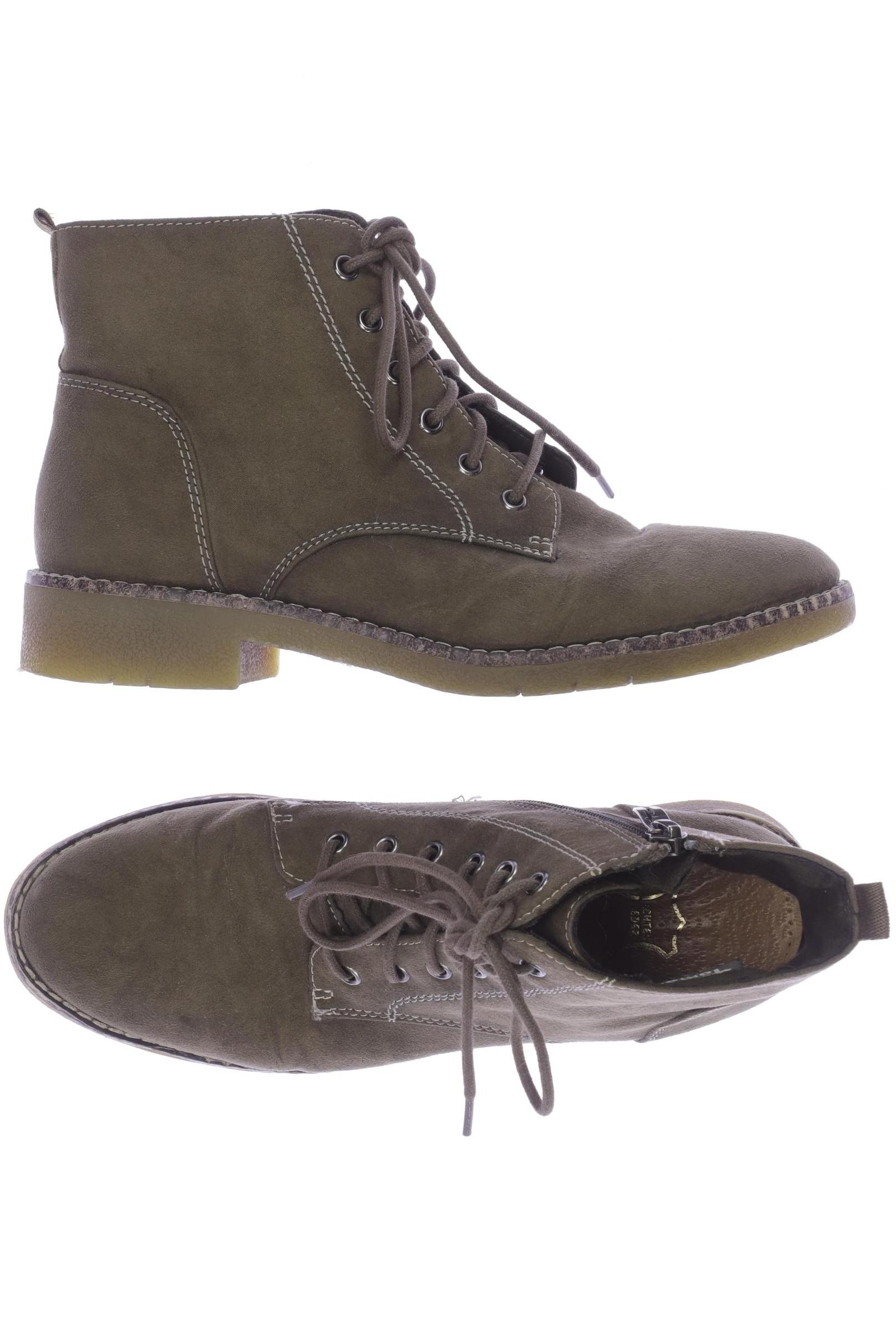 

Tamaris Damen Stiefelette, grün, Gr. 38