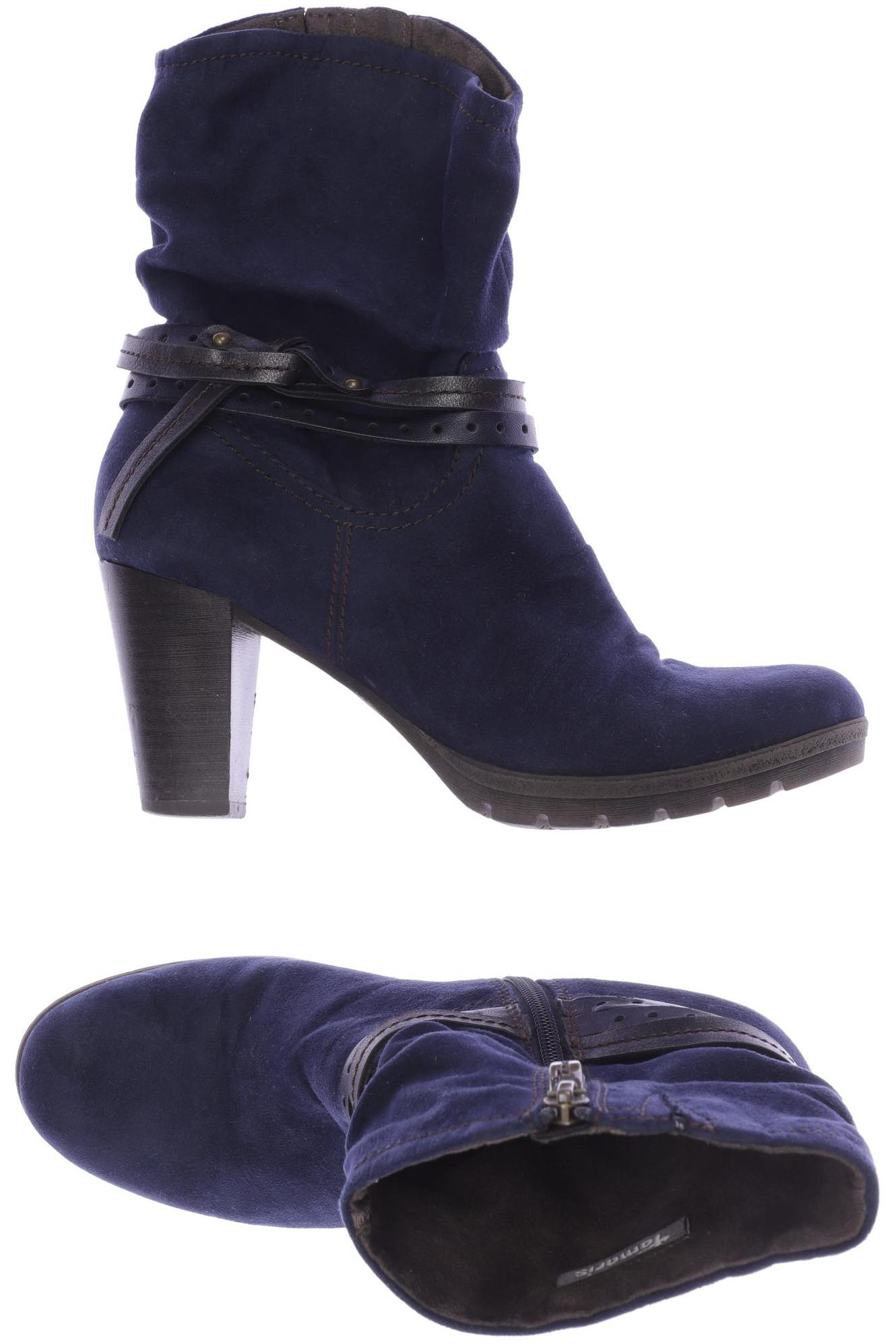 

Tamaris Damen Stiefelette, marineblau, Gr. 38