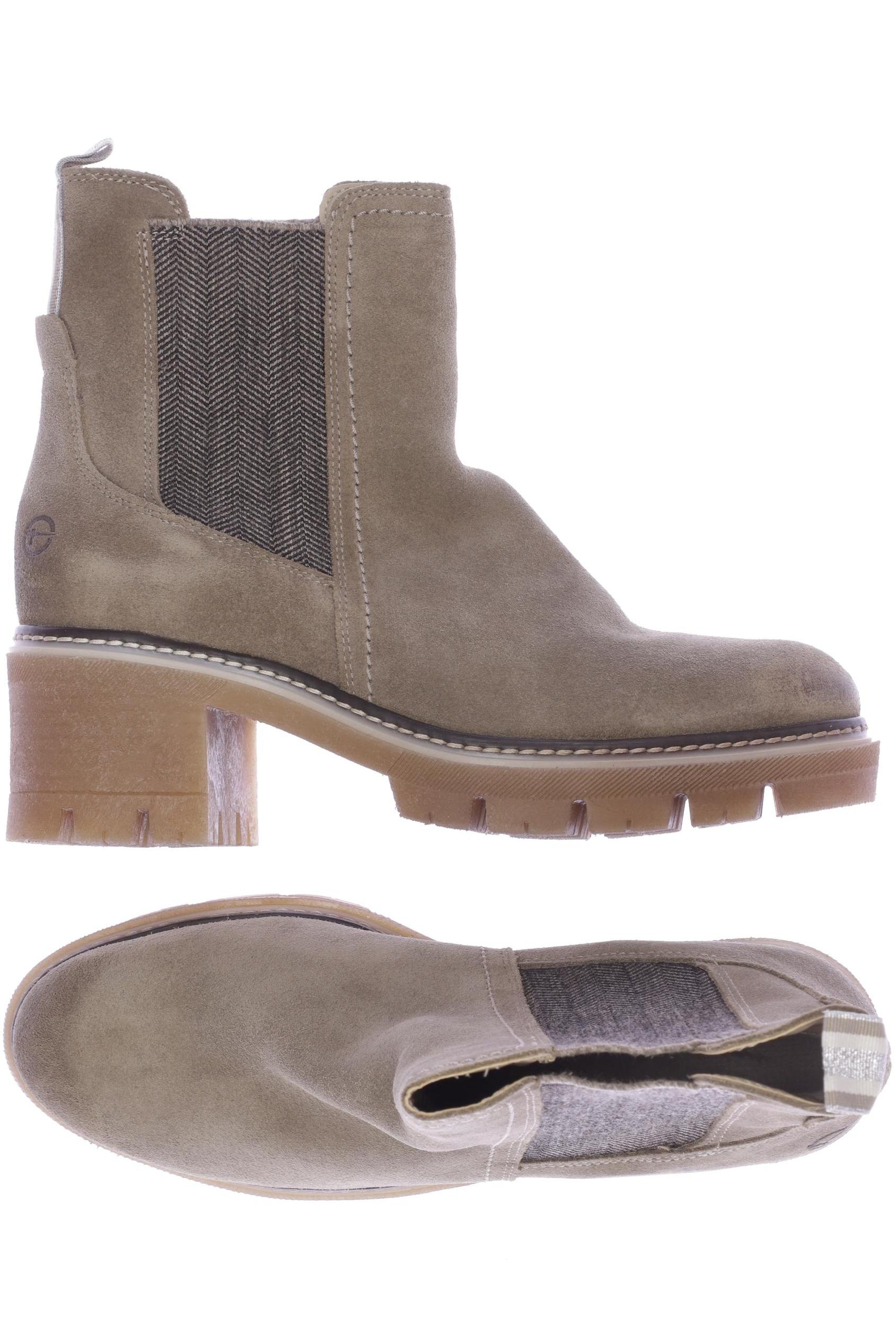 

Tamaris Damen Stiefelette, beige, Gr. 39
