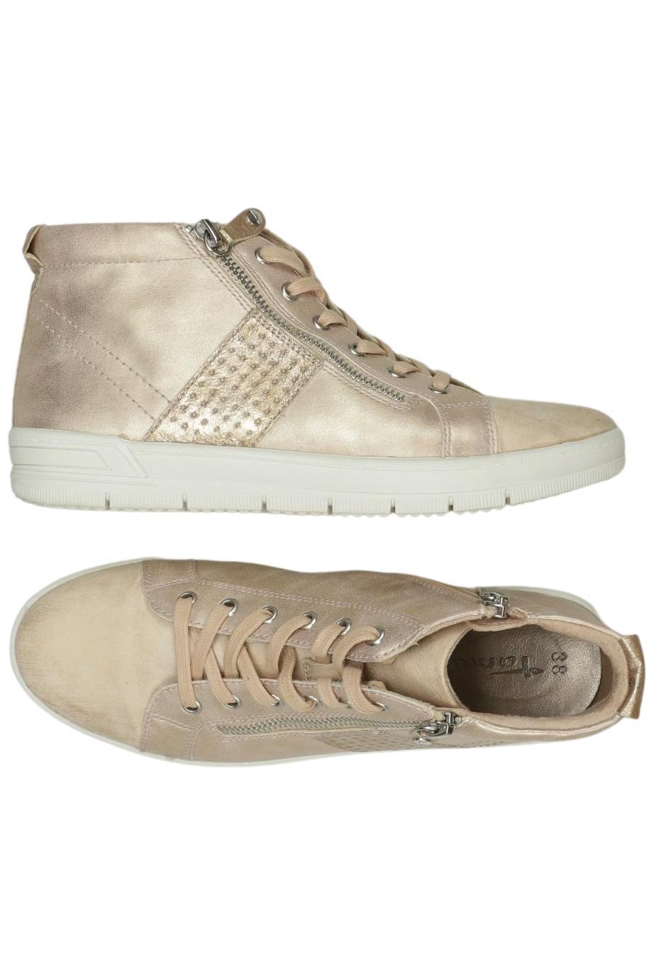 

Tamaris Damen Stiefelette, gold, Gr. 38