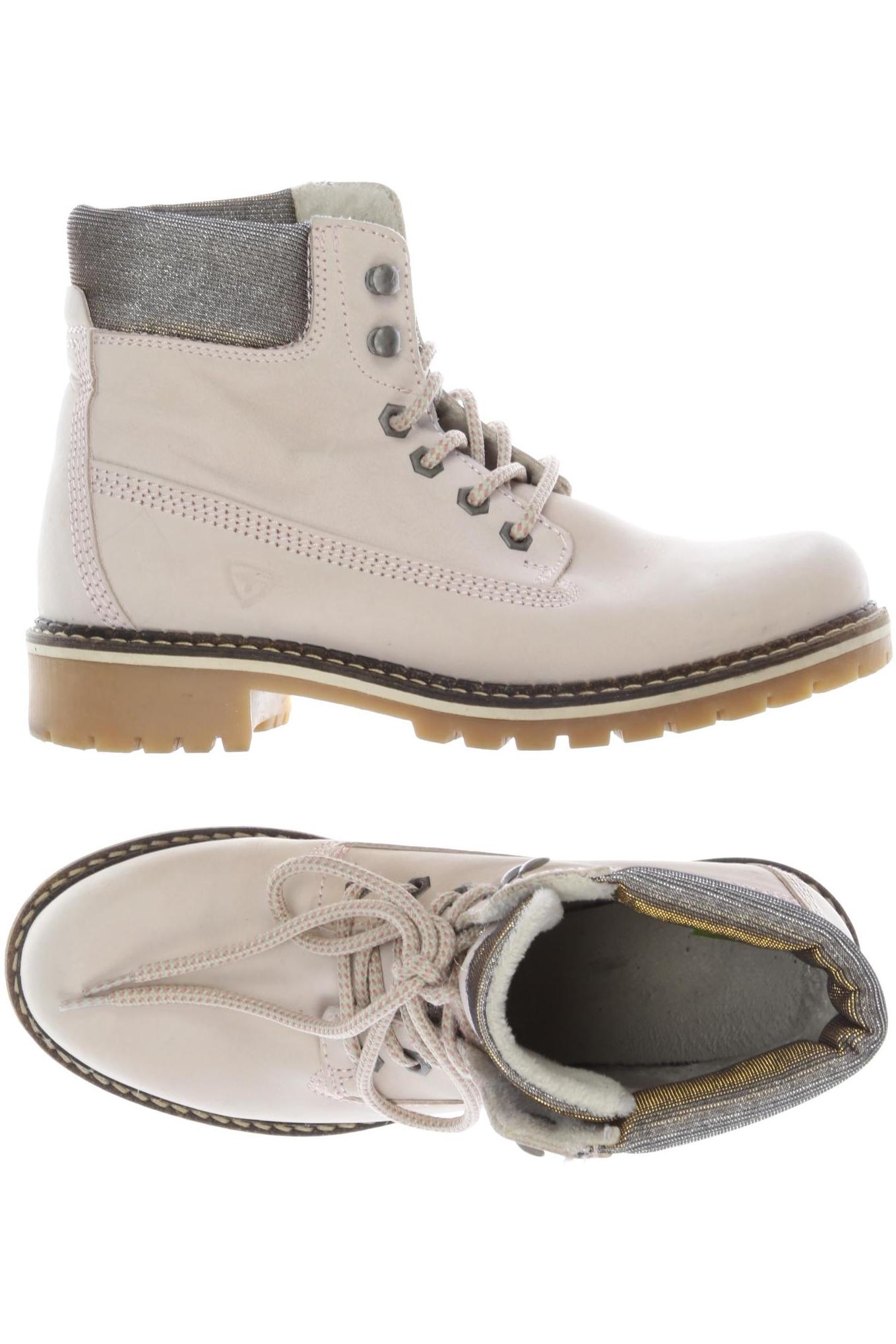 

Tamaris Damen Stiefelette, beige, Gr. 38