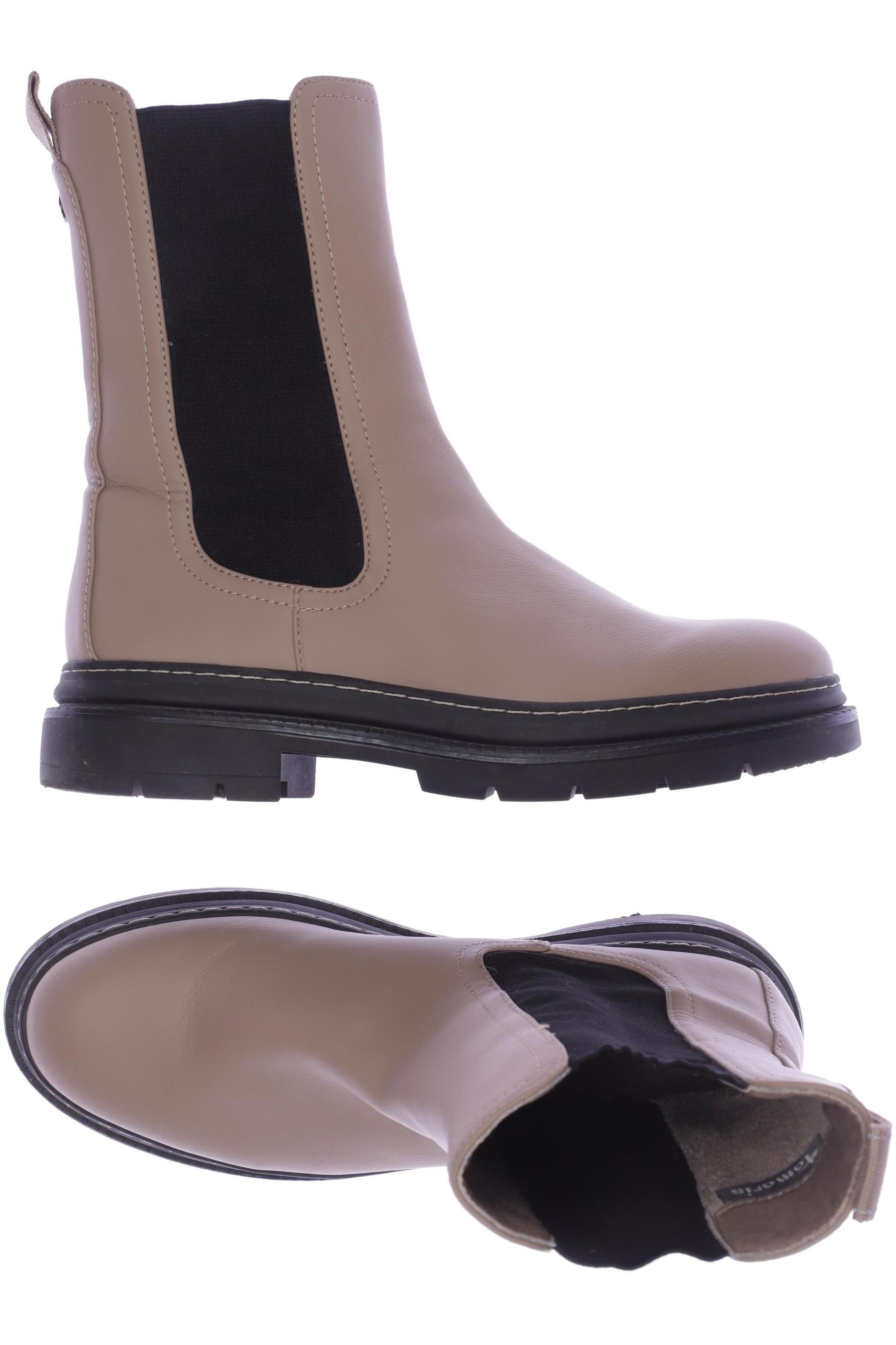 

Tamaris Damen Stiefelette, beige, Gr. 38