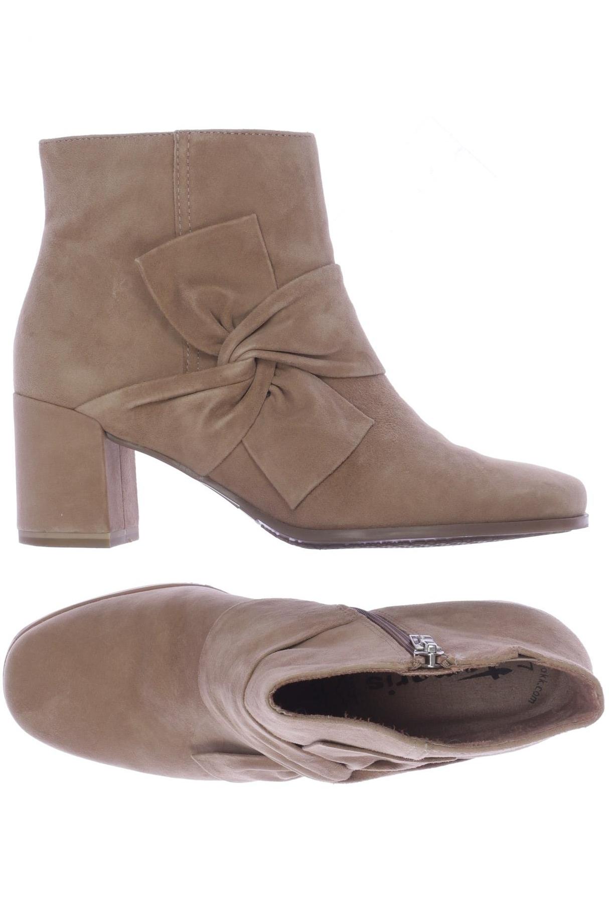 

Tamaris Damen Stiefelette, beige, Gr. 37
