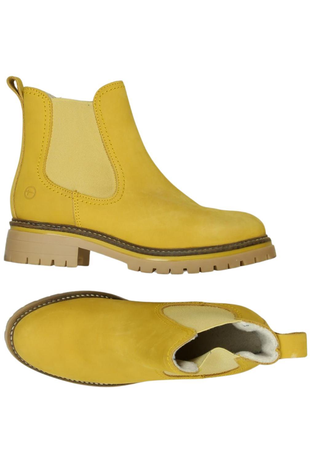 

Tamaris Damen Stiefelette, gelb, Gr. 38