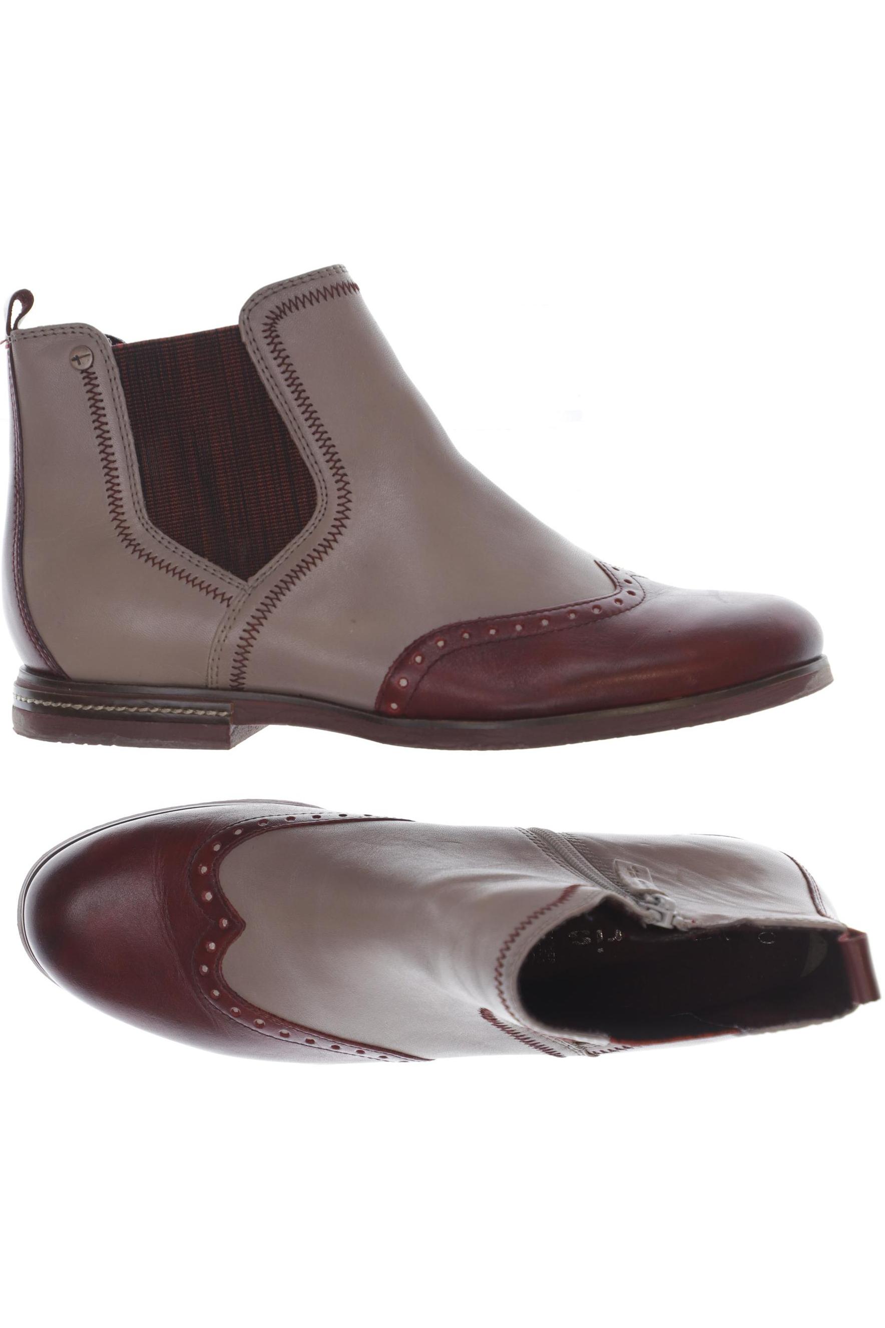 

Tamaris Damen Stiefelette, rot, Gr. 40