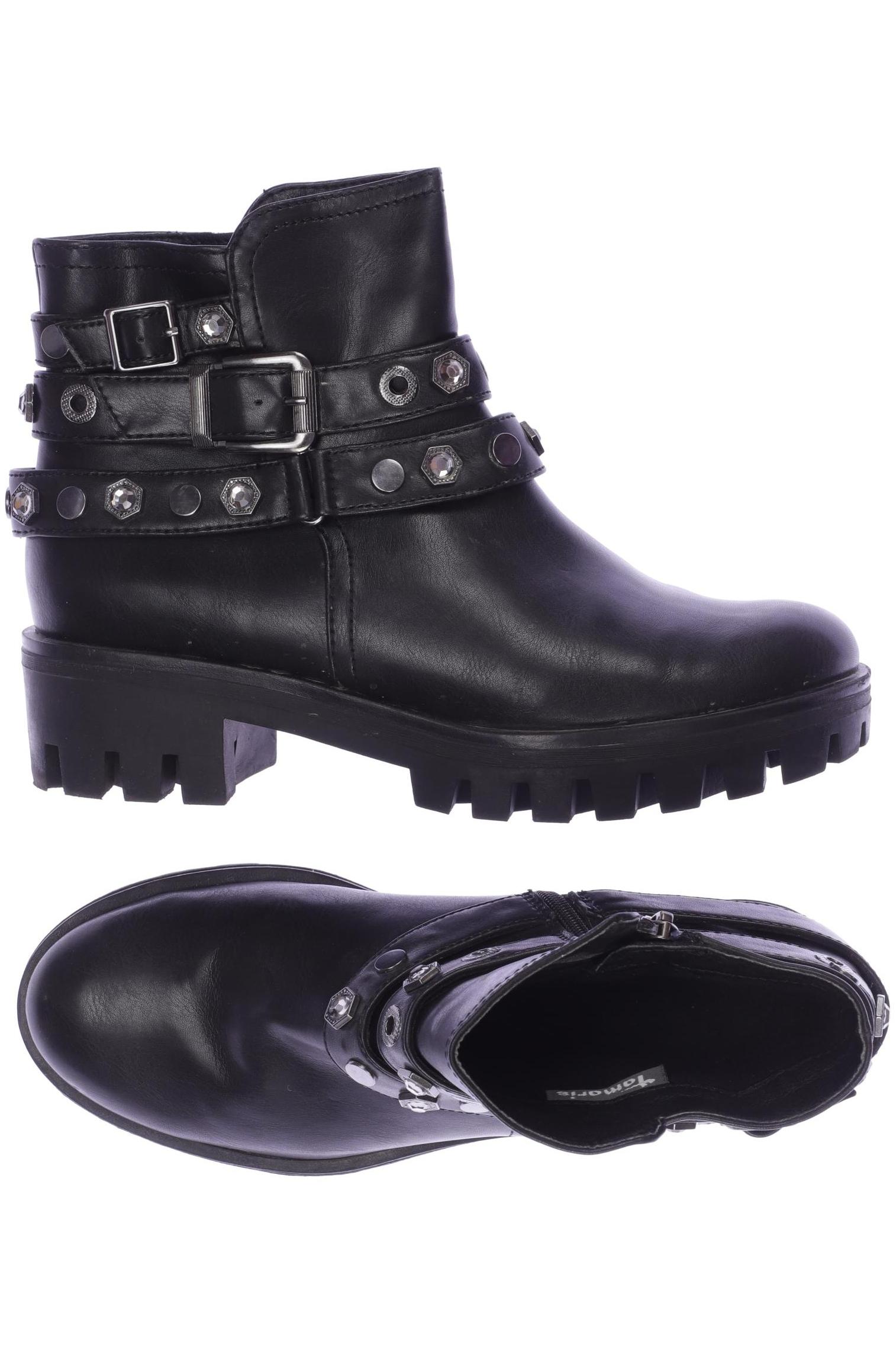 

Tamaris Damen Stiefelette, schwarz, Gr. 38