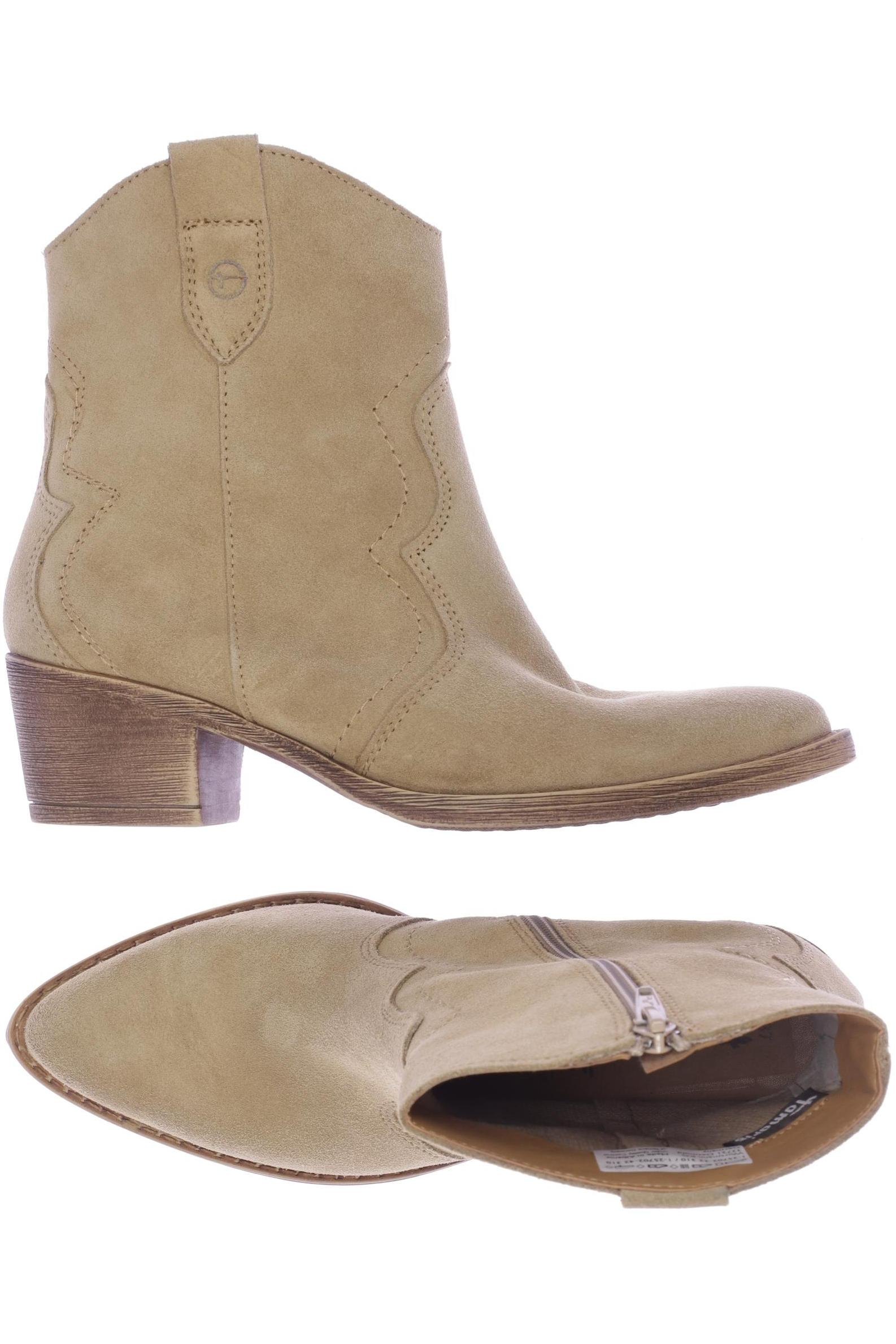

Tamaris Damen Stiefelette, beige, Gr. 37