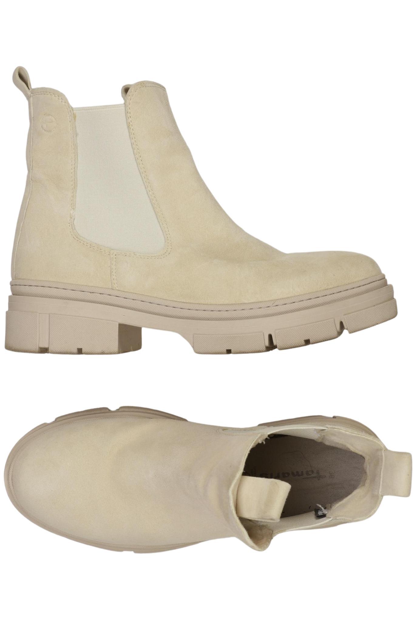 

Tamaris Damen Stiefelette, beige, Gr. 38