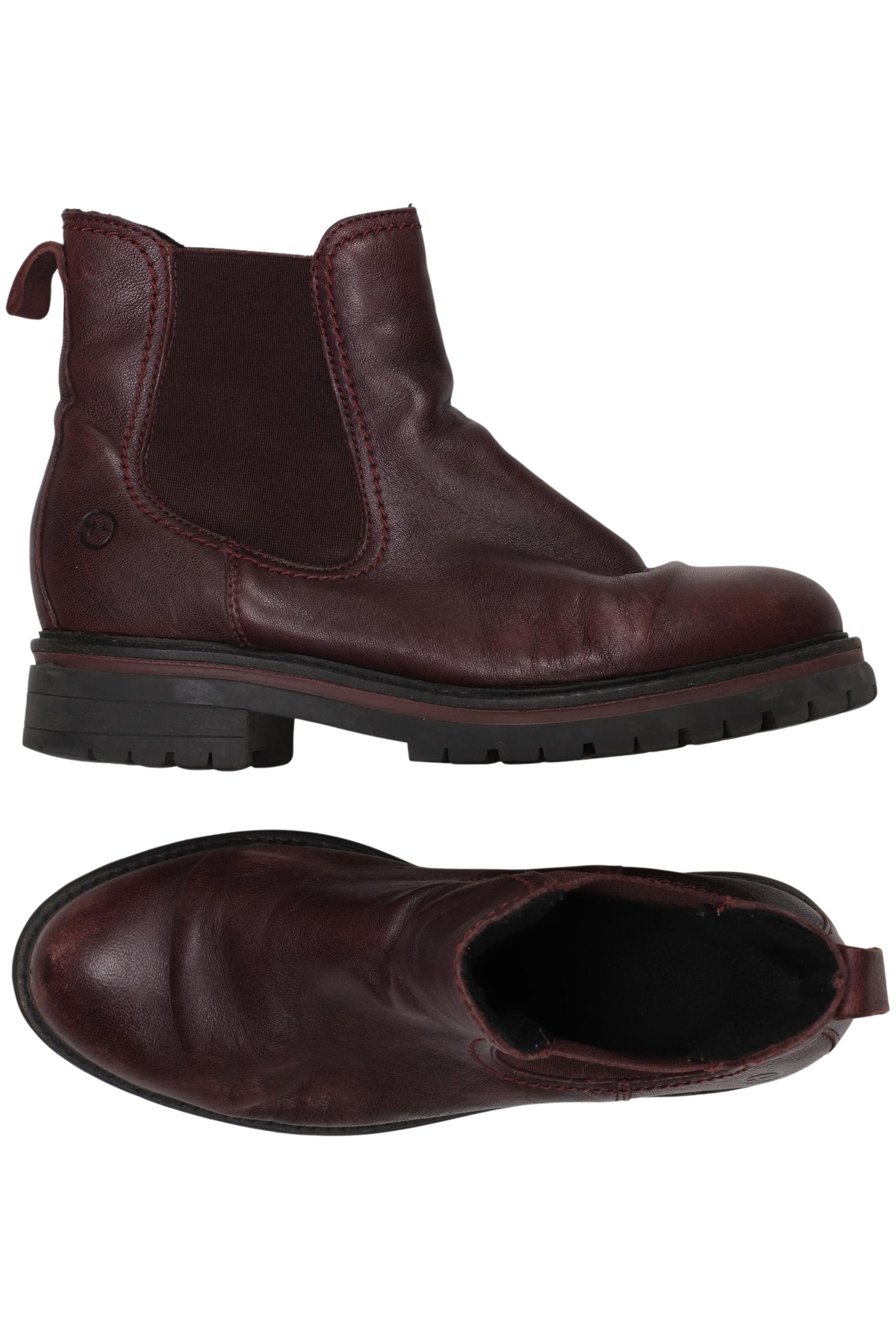 

Tamaris Damen Stiefelette, bordeaux, Gr. 38