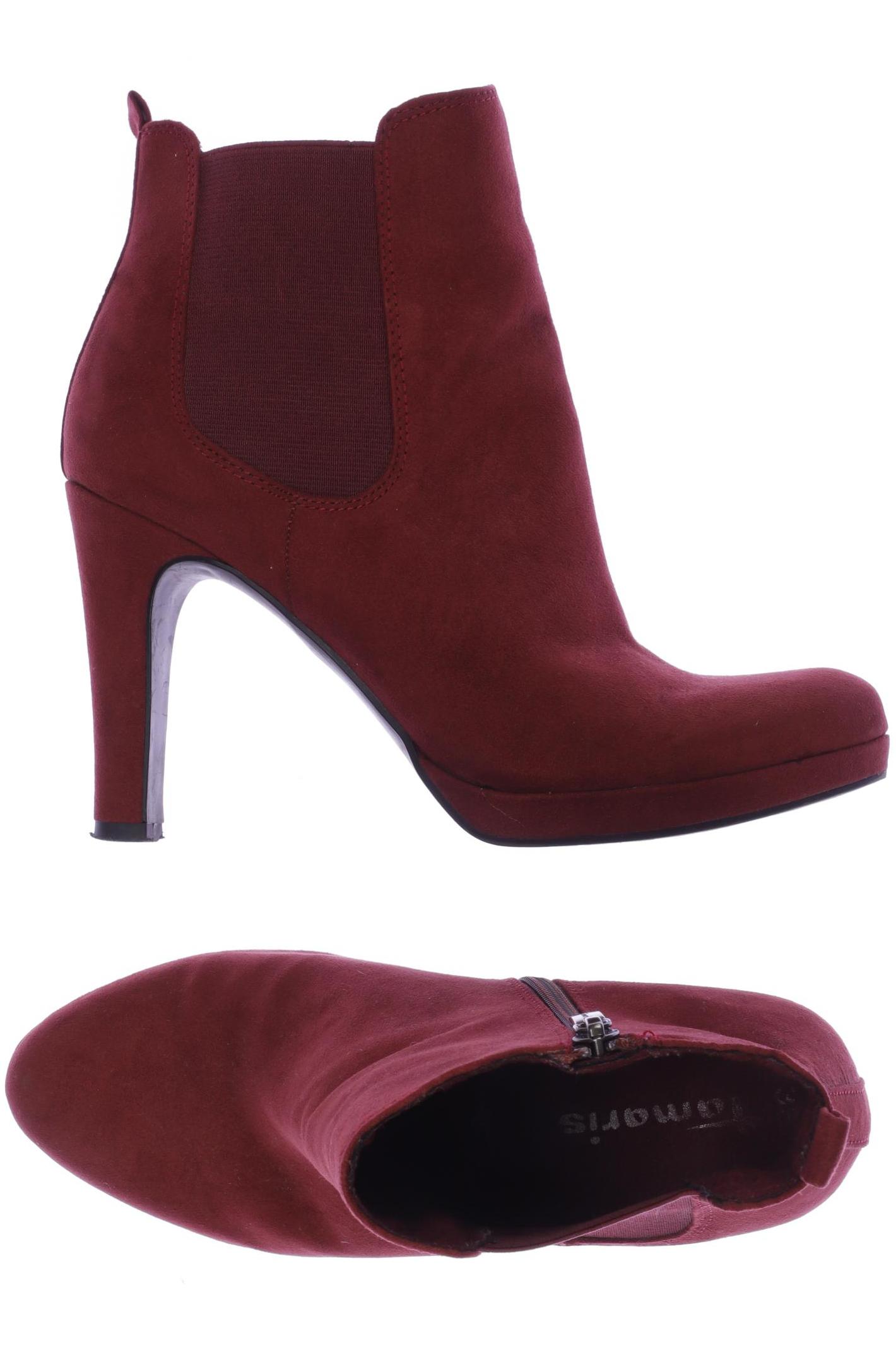 

Tamaris Damen Stiefelette, rot, Gr. 38