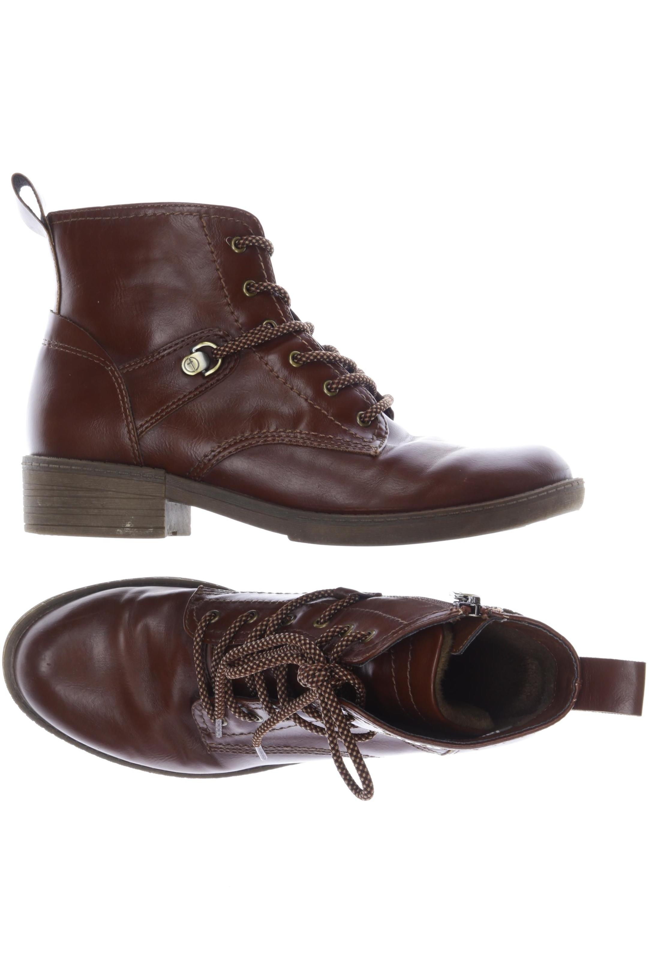 

Tamaris Damen Stiefelette, braun, Gr. 38