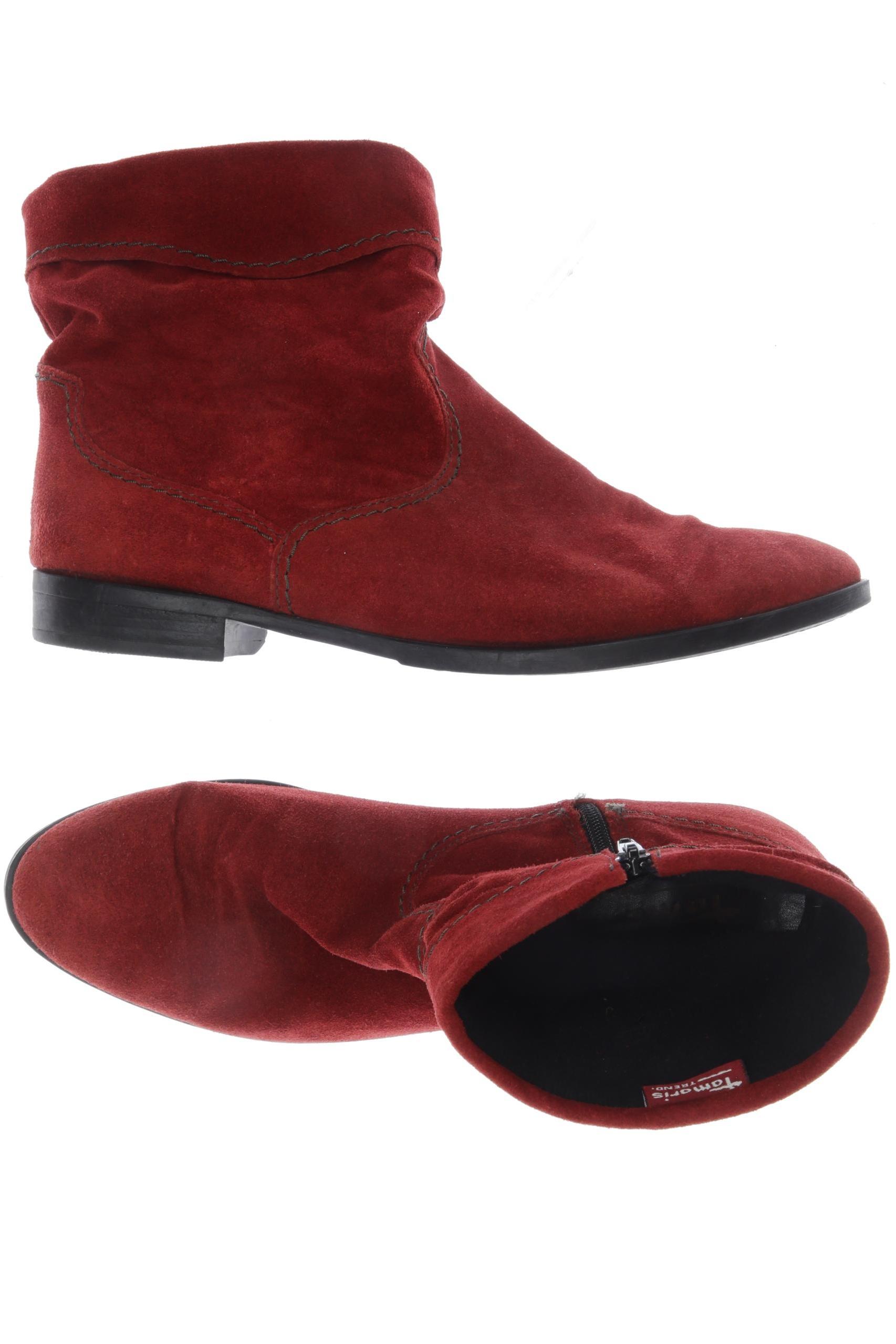 

Tamaris Damen Stiefelette, rot, Gr. 43