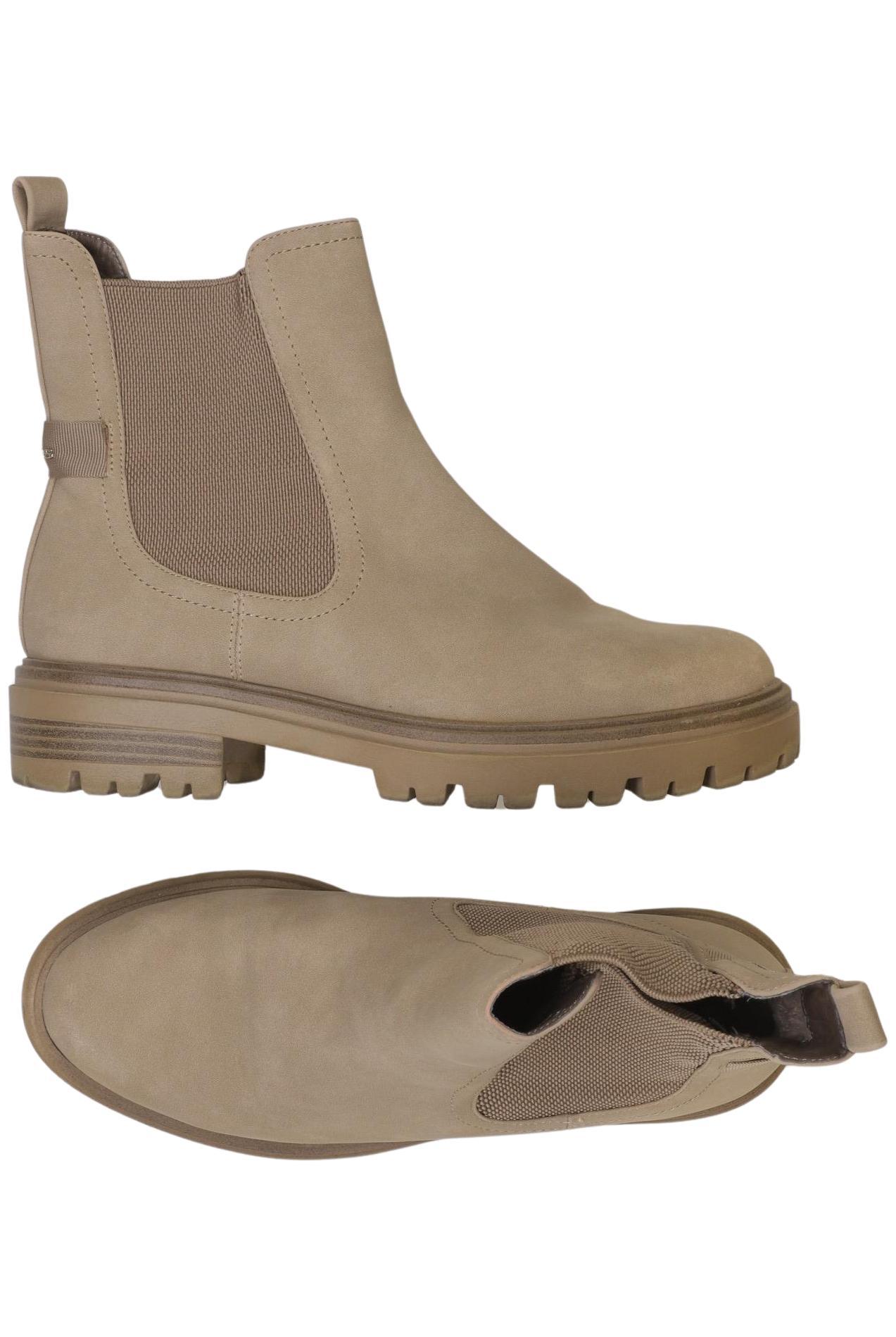

Tamaris Damen Stiefelette, beige, Gr. 39