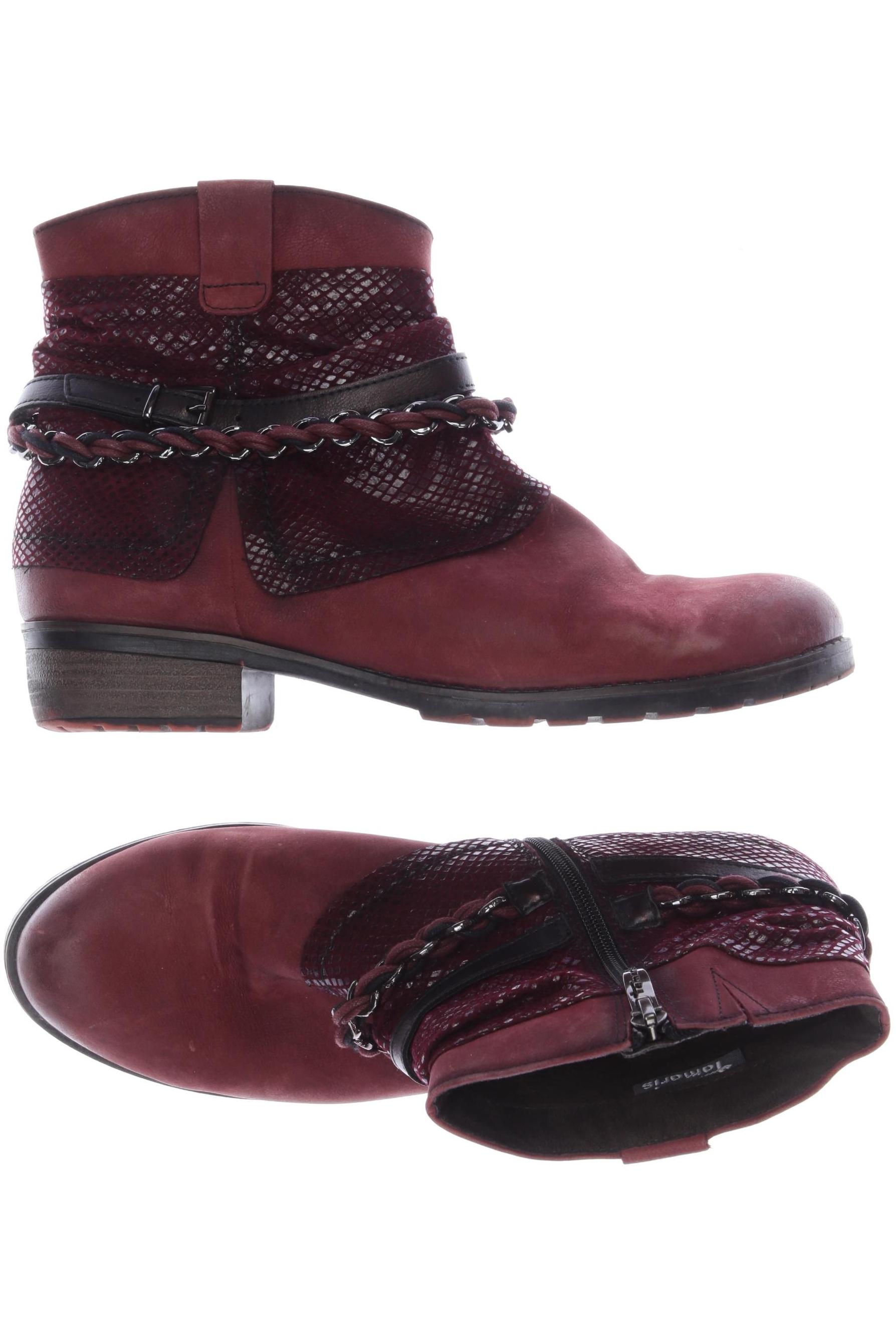 

Tamaris Damen Stiefelette, bordeaux, Gr. 42