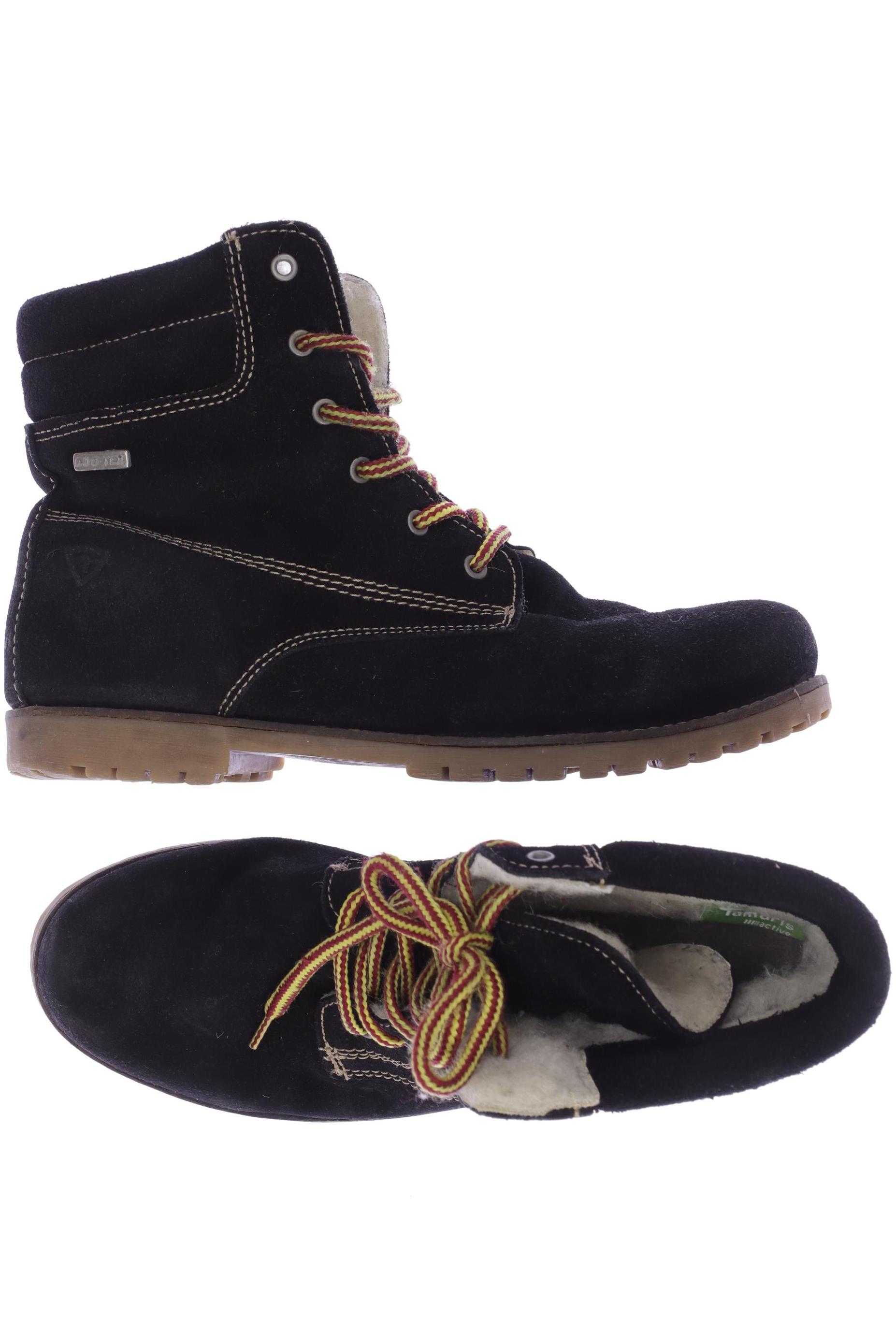 

Tamaris Damen Stiefelette, schwarz, Gr. 42