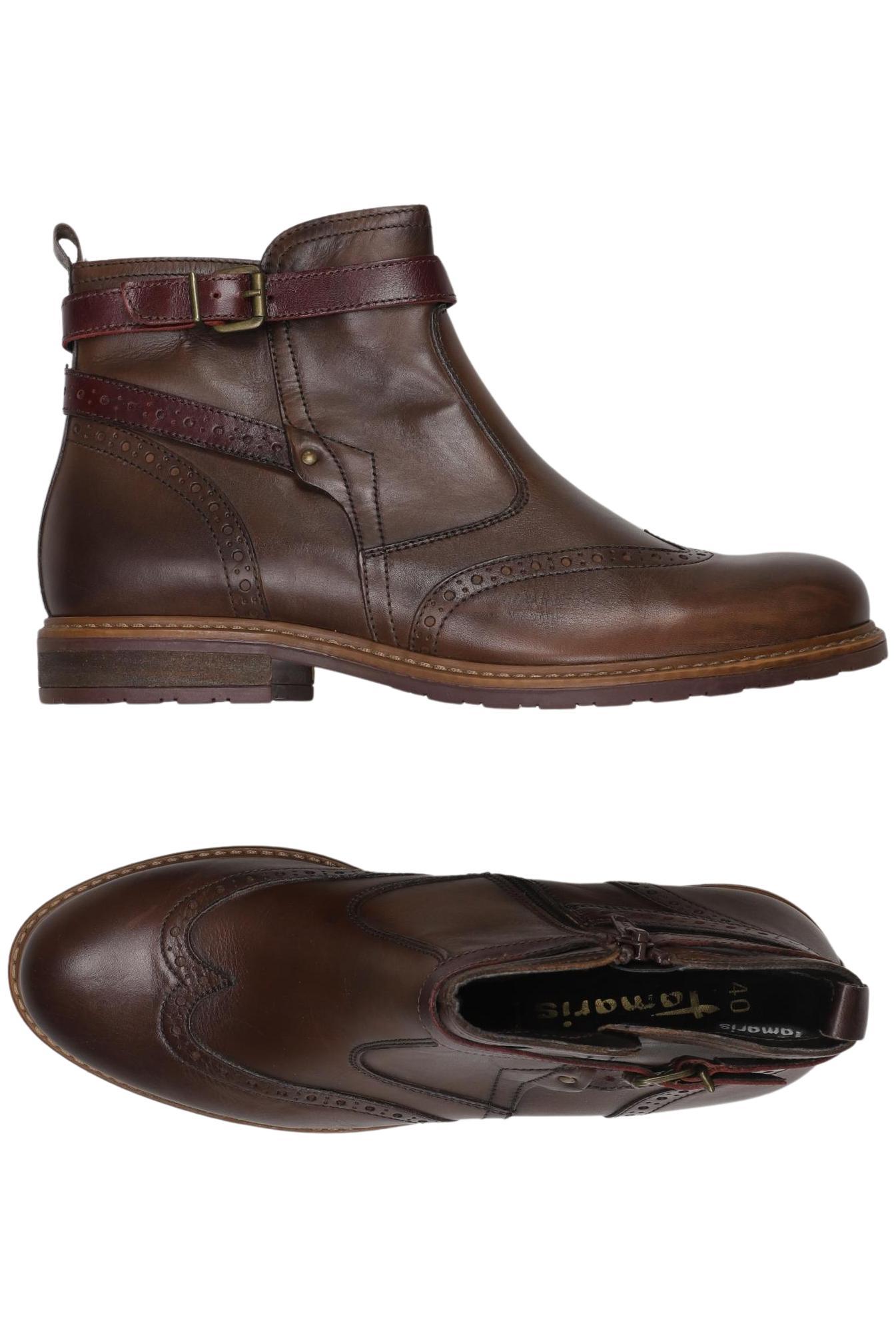 

Tamaris Damen Stiefelette, braun, Gr. 40