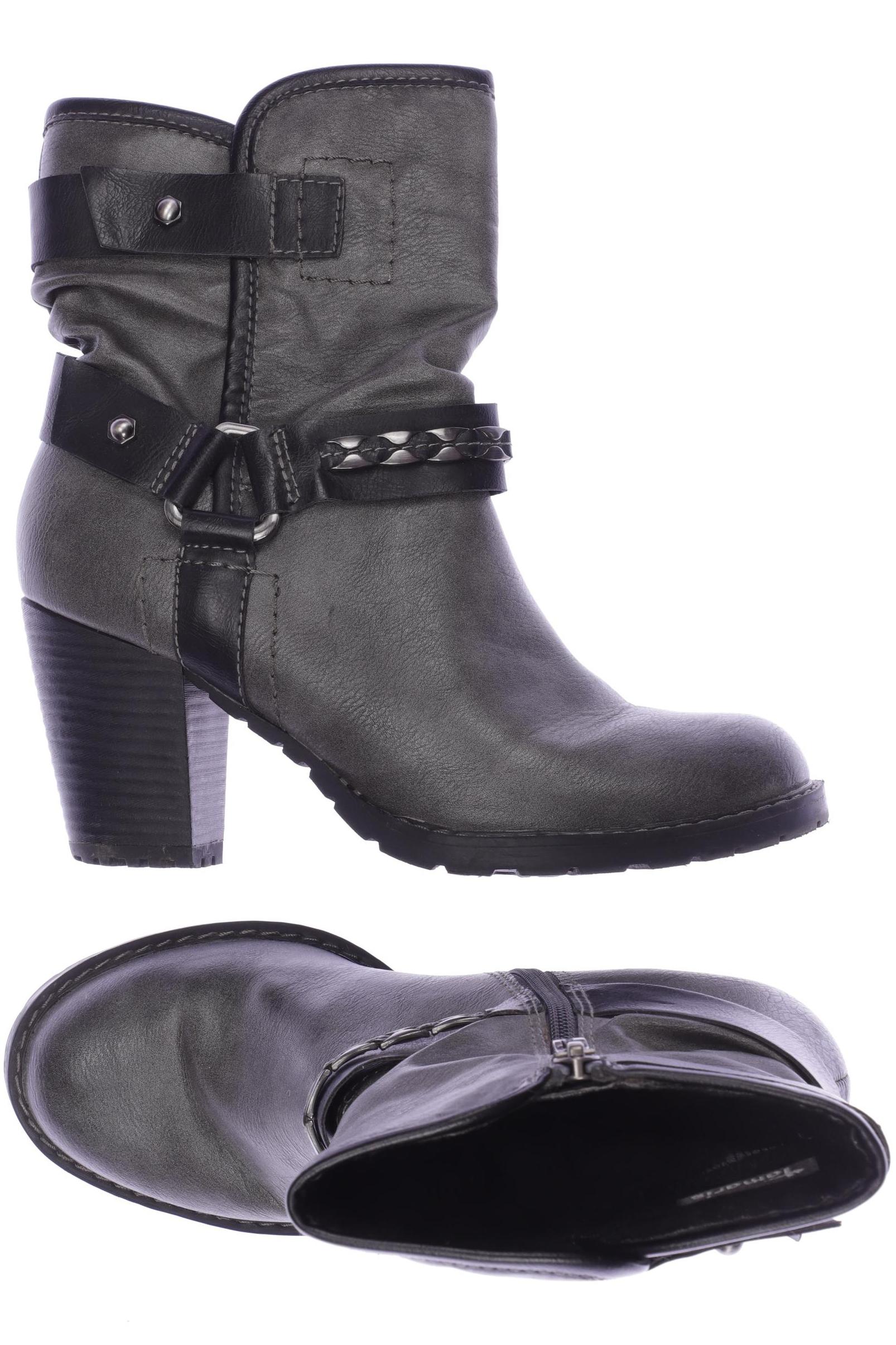 

Tamaris Damen Stiefelette, grau, Gr. 38