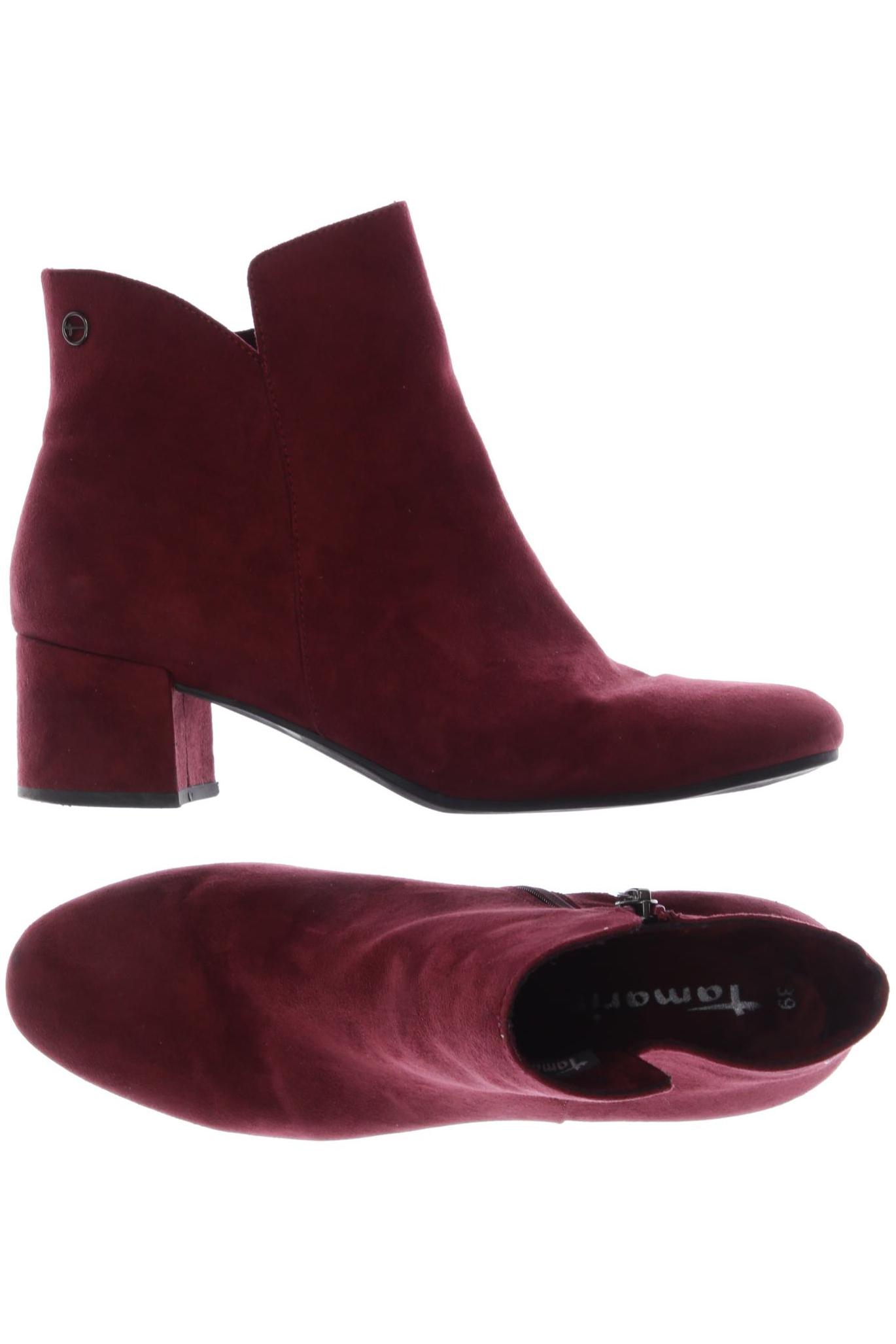 

Tamaris Damen Stiefelette, rot, Gr. 39