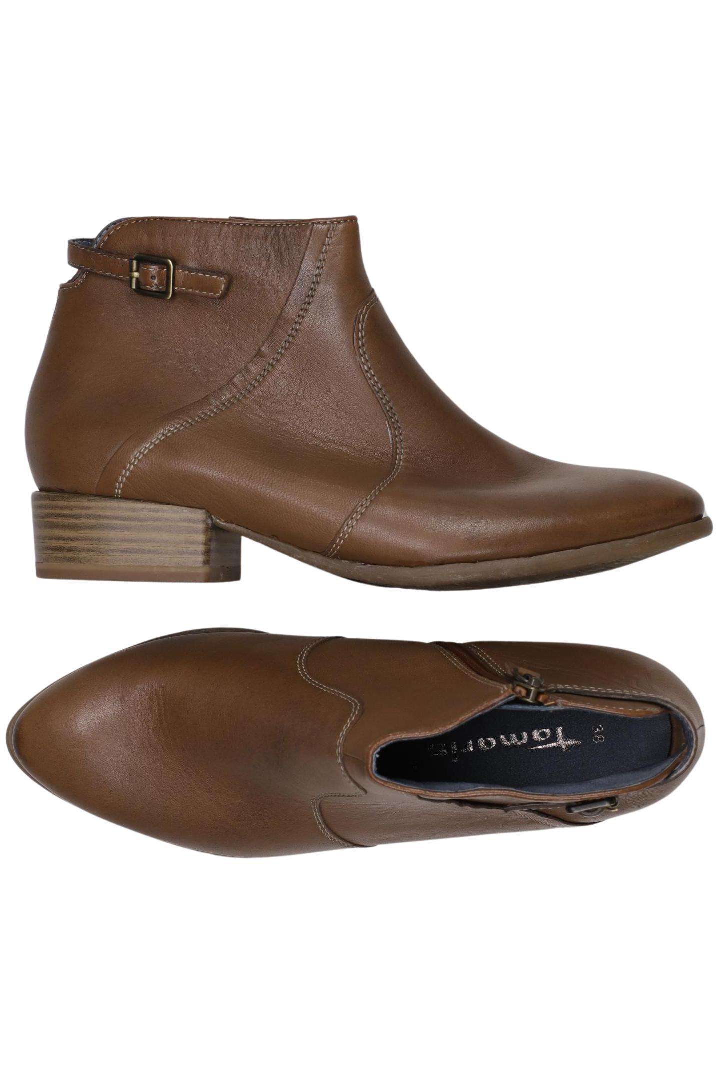 

Tamaris Damen Stiefelette, braun, Gr. 38