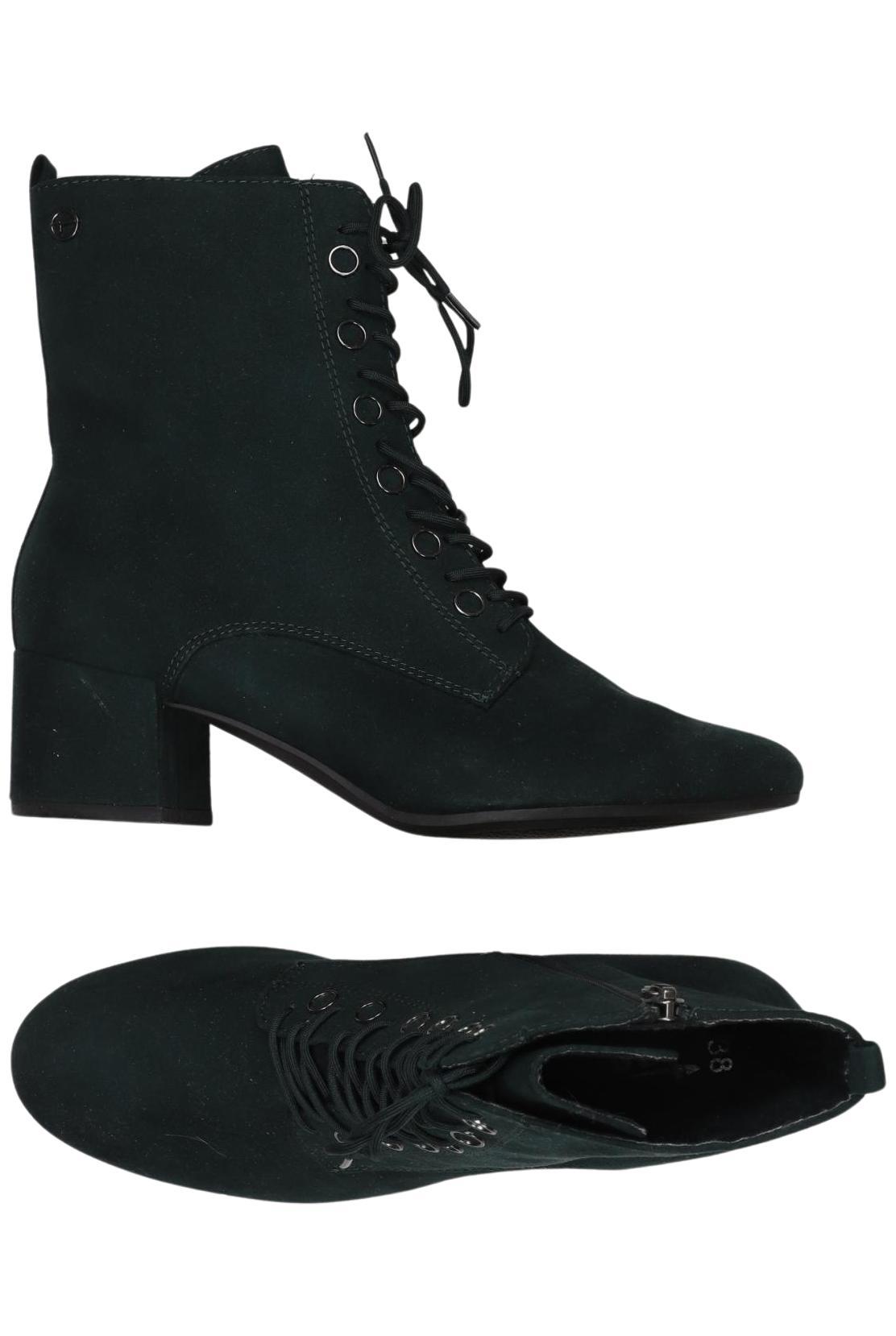 

Tamaris Damen Stiefelette, grün, Gr. 38