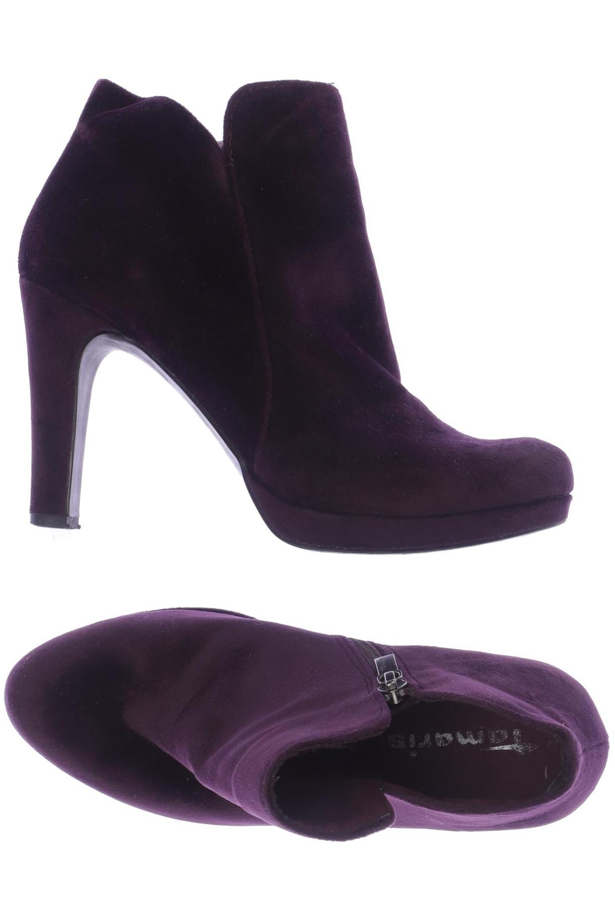 

Tamaris Damen Stiefelette, bordeaux, Gr. 38