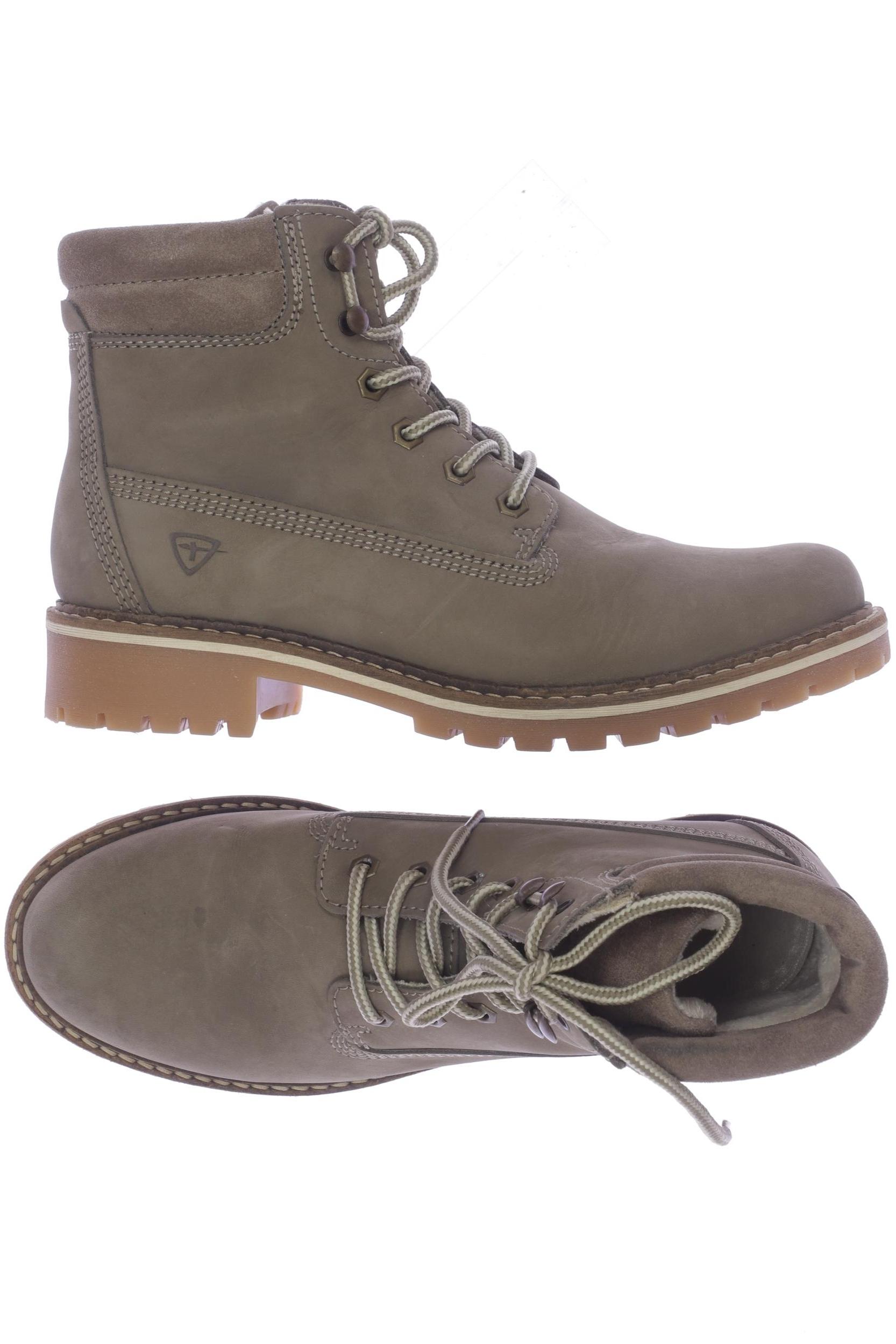 

Tamaris Damen Stiefelette, beige, Gr. 40
