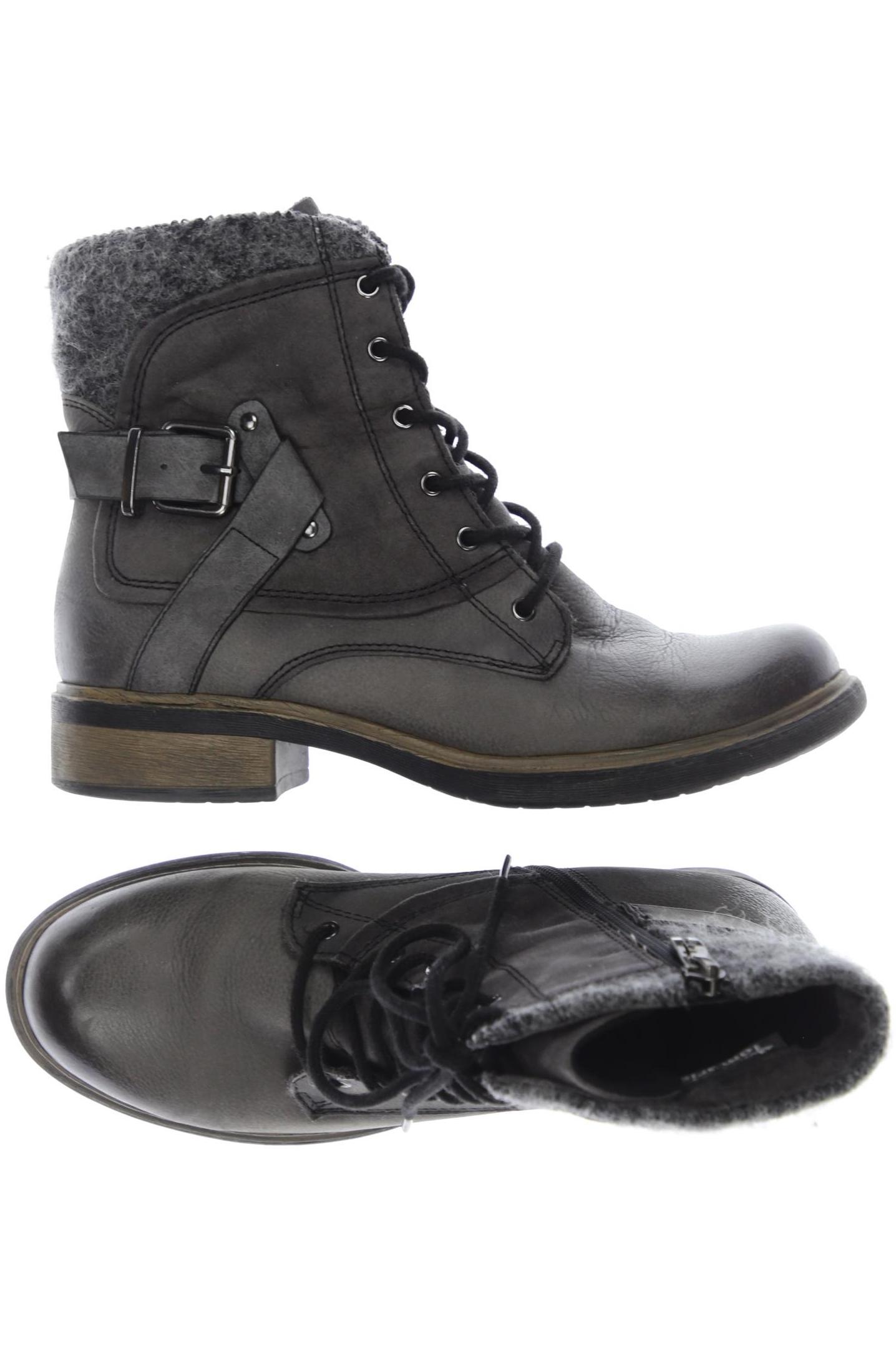 

Tamaris Damen Stiefelette, grau, Gr. 37