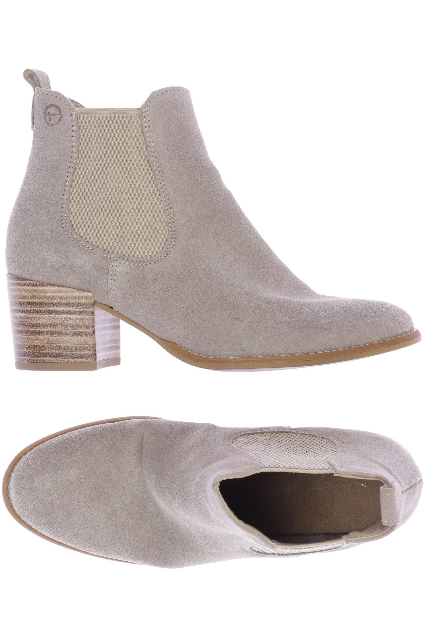 

Tamaris Damen Stiefelette, beige, Gr. 37