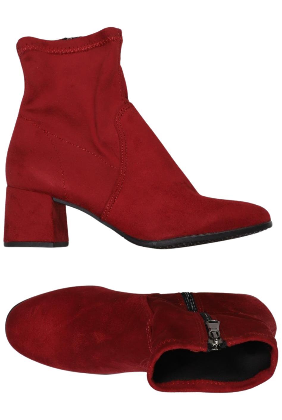 

Tamaris Damen Stiefelette, rot, Gr. 37