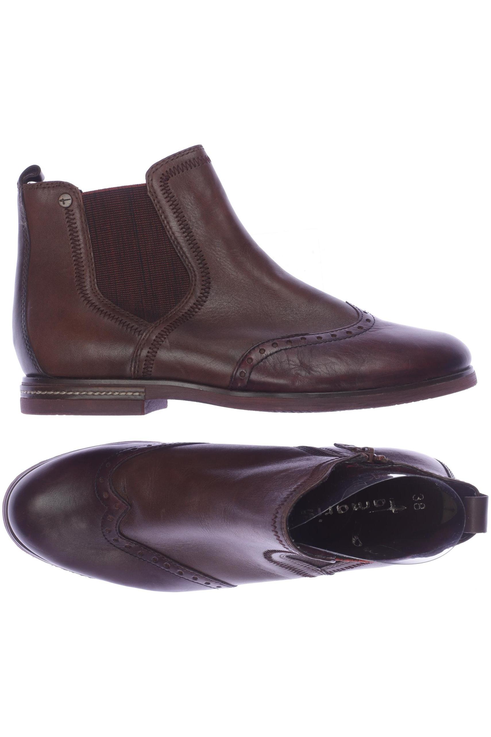 

Tamaris Damen Stiefelette, braun, Gr. 38