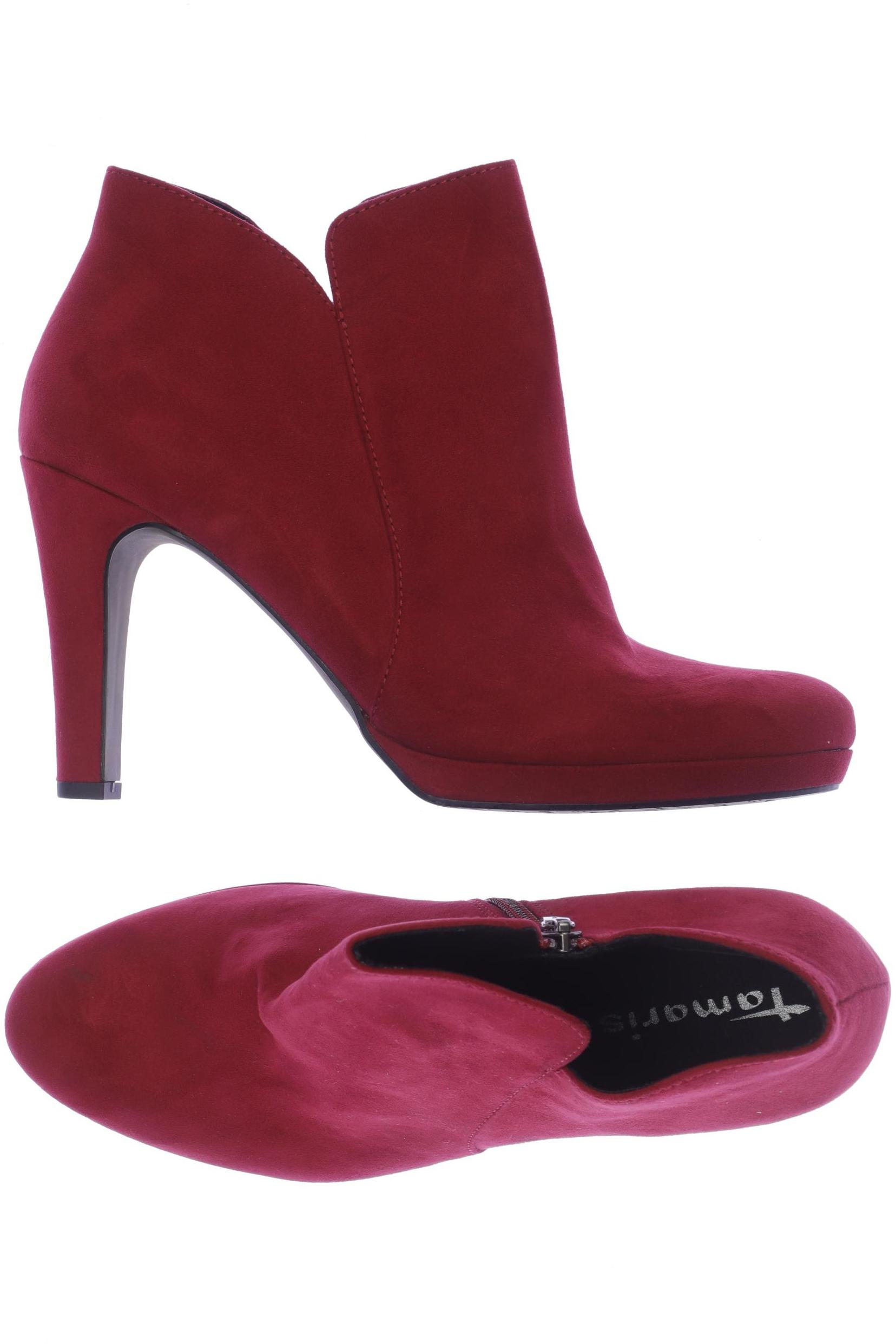 

Tamaris Damen Stiefelette, rot, Gr. 41
