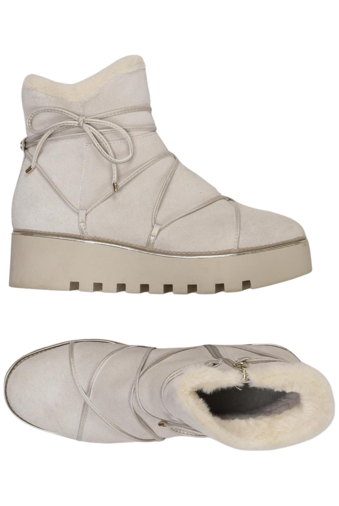 

Tamaris Damen Stiefelette, cremeweiß, Gr. 38