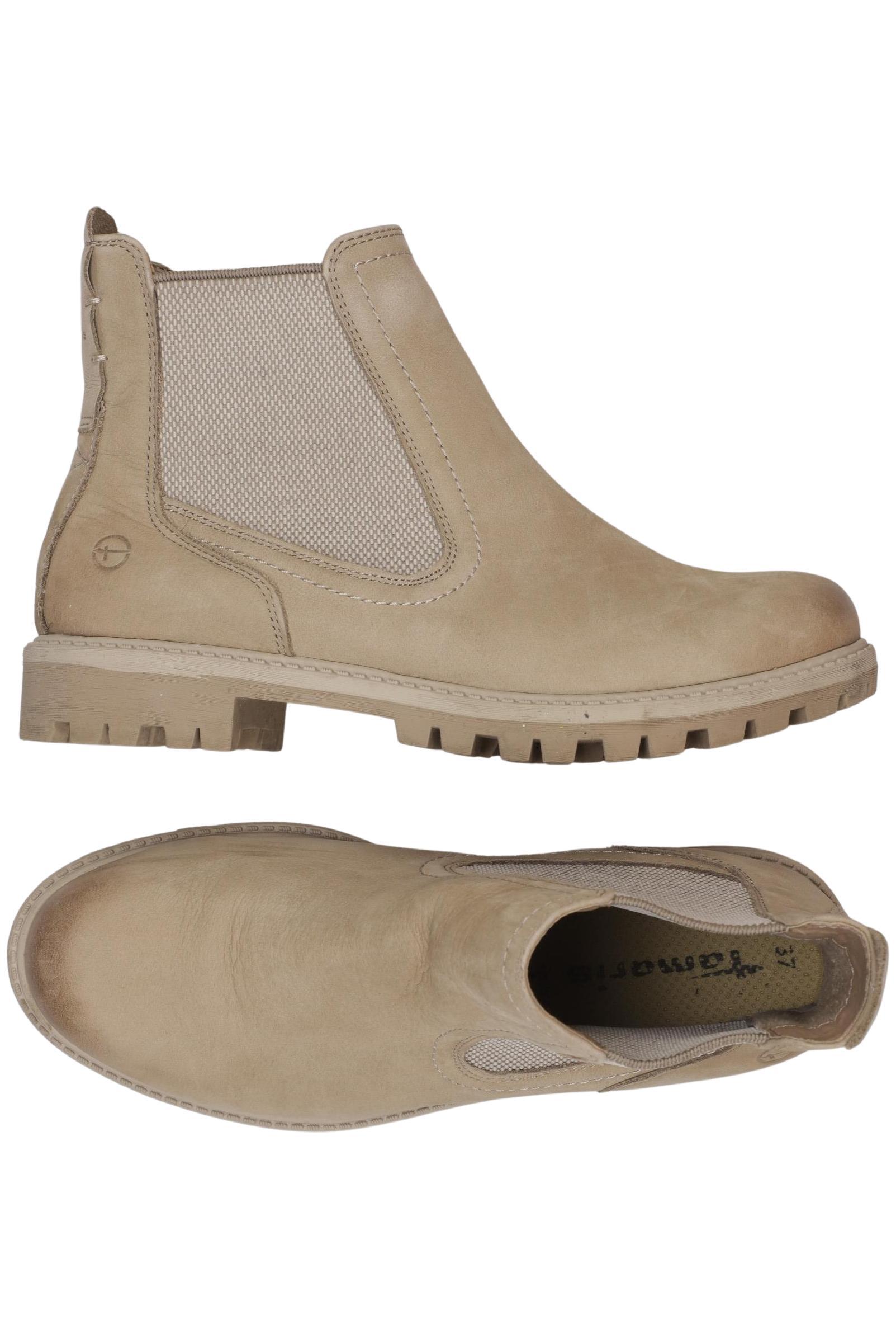 

Tamaris Damen Stiefelette, beige, Gr. 37