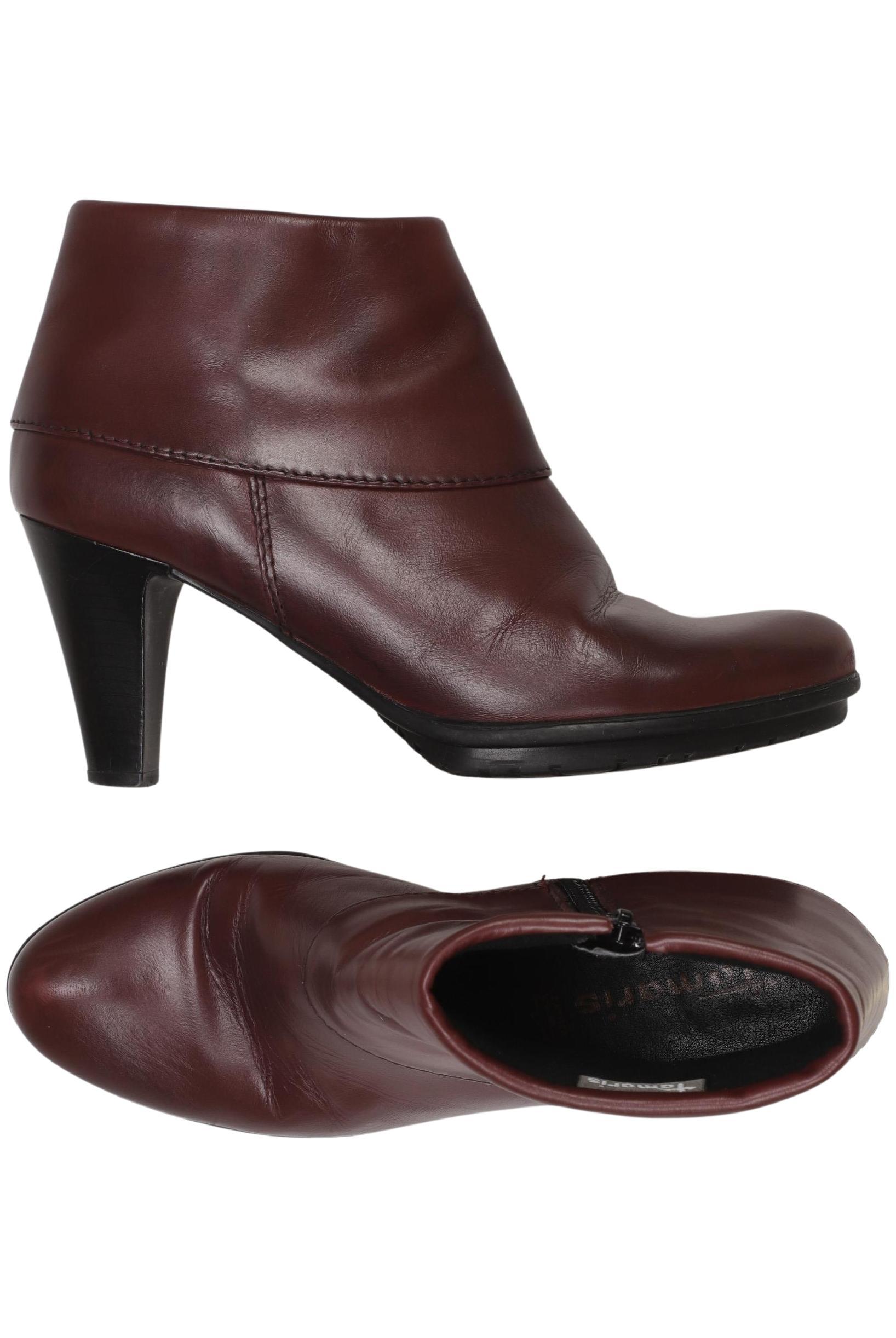 

Tamaris Damen Stiefelette, bordeaux, Gr. 39