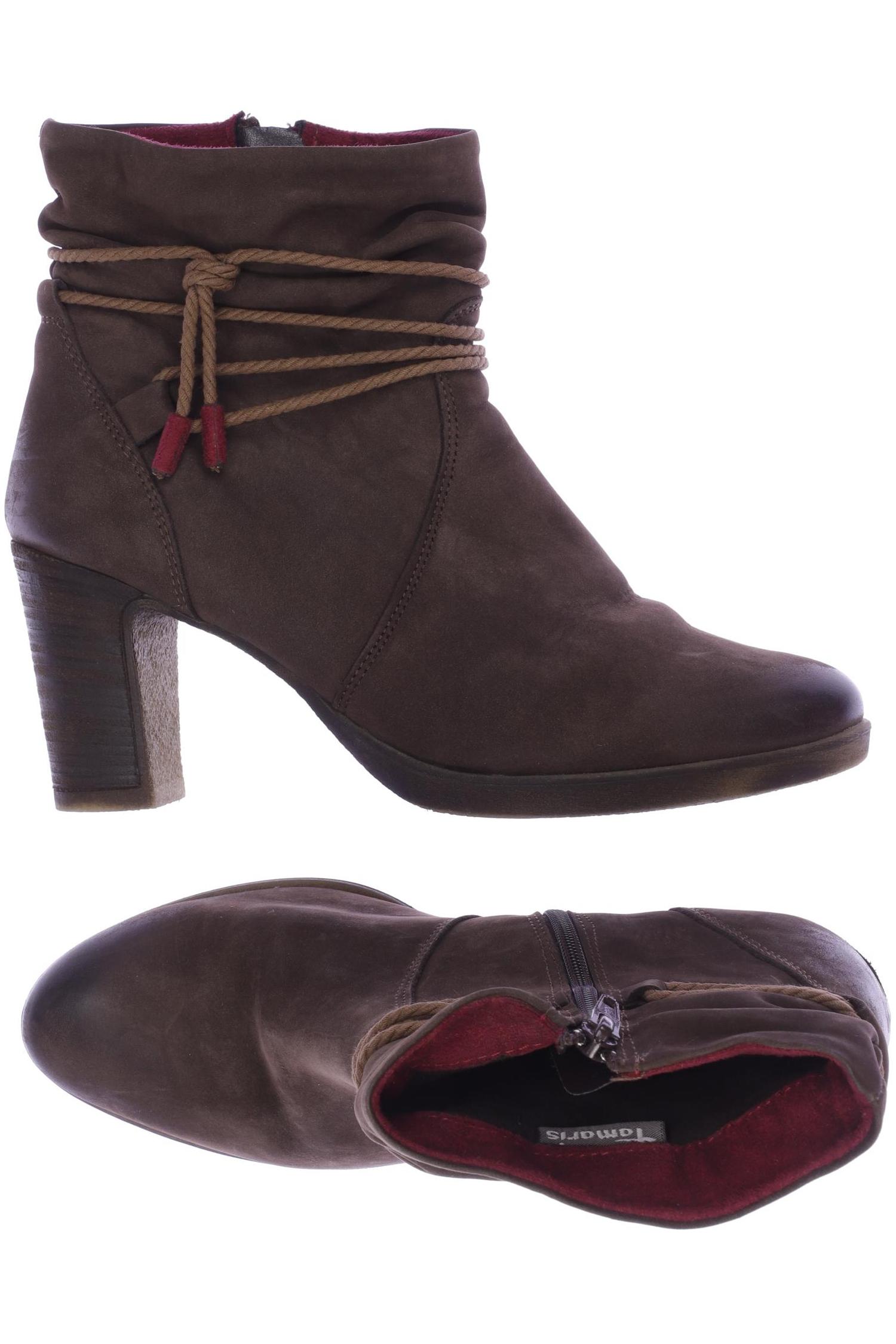 

Tamaris Damen Stiefelette, braun, Gr. 40