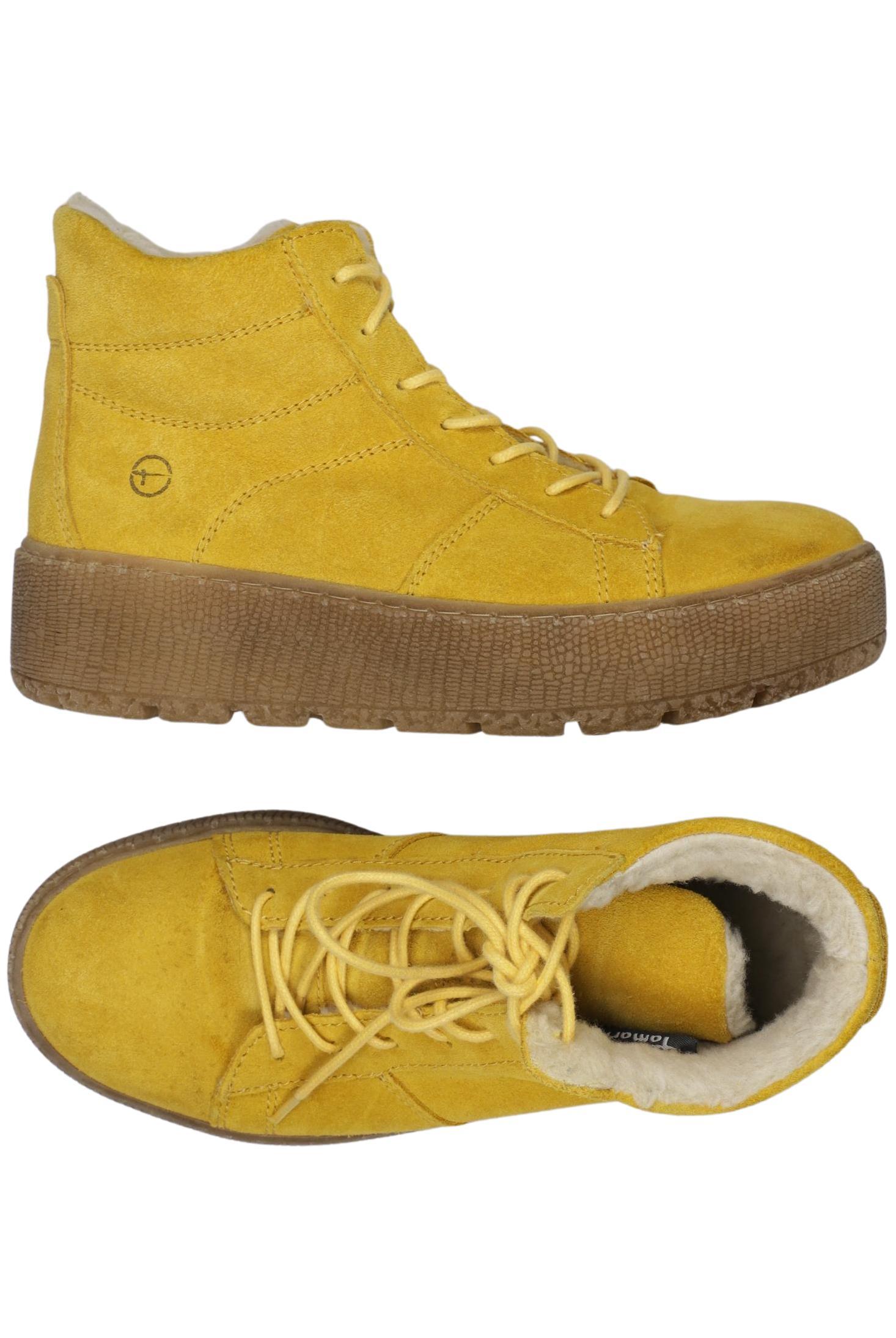 

Tamaris Damen Stiefelette, gelb, Gr. 36