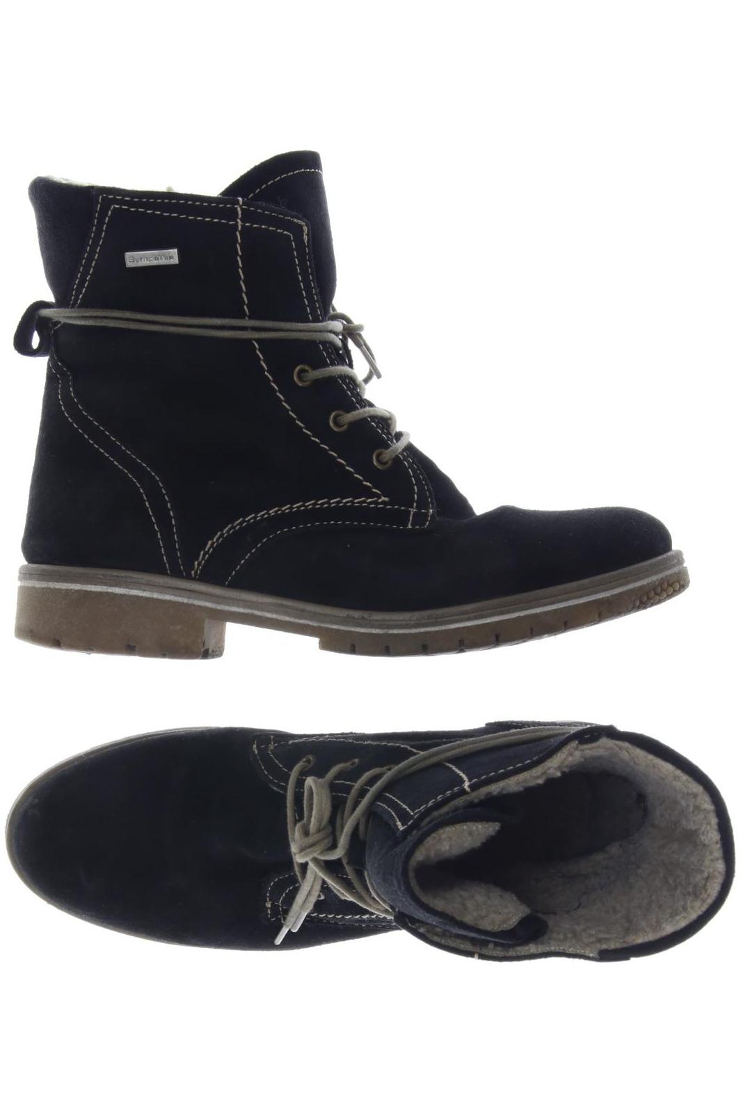 

Tamaris Damen Stiefelette, schwarz, Gr. 40